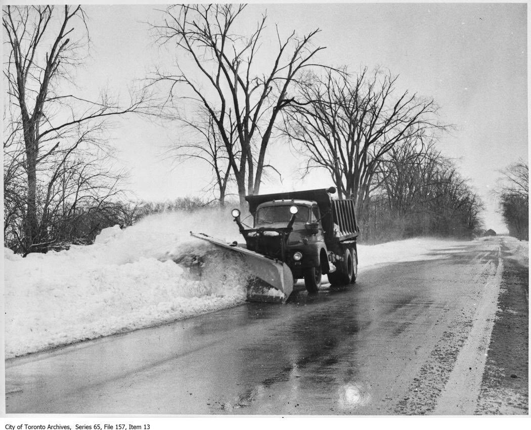 Toronto snow removal - 1960s (Copy)