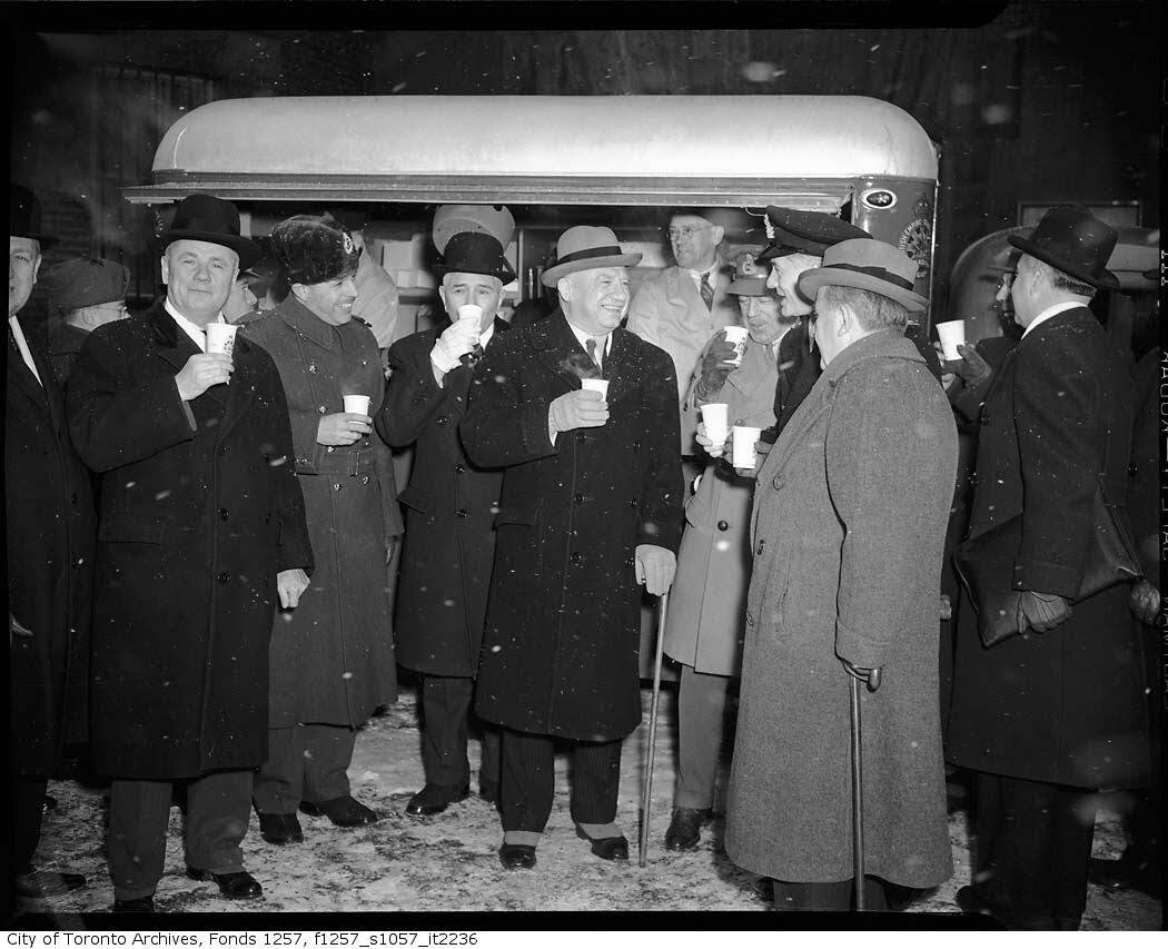 Canadian Legion War Services Mobile Canteen - University Avenue, 1940s (Copy)