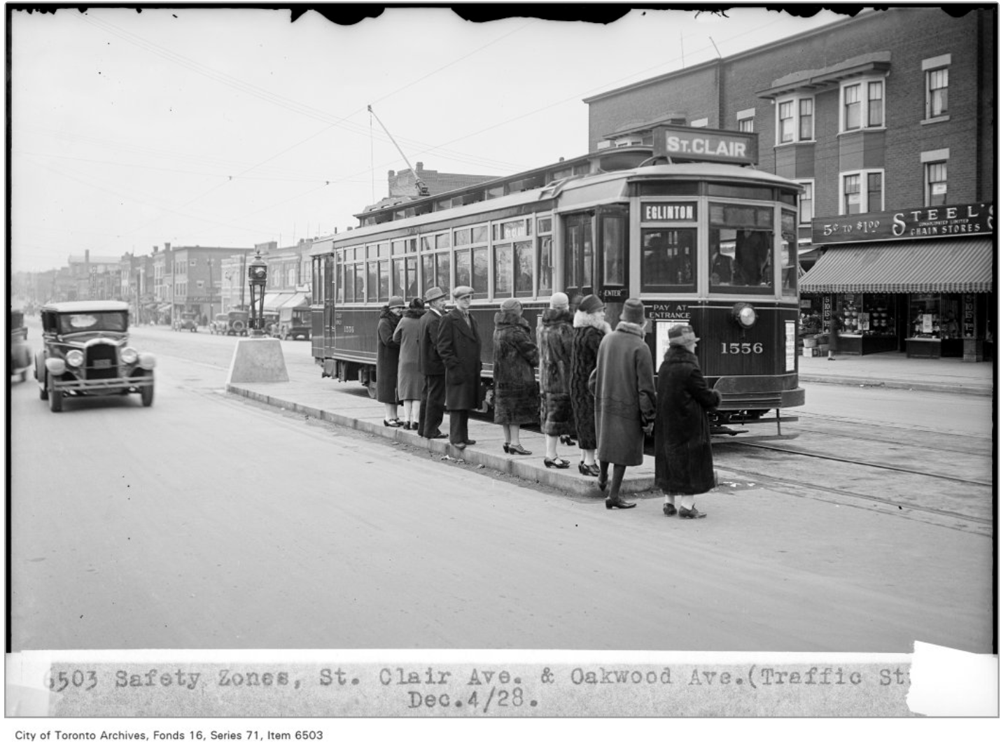 St Clair Ave and Oakwood Ave - 1928 (Copy)