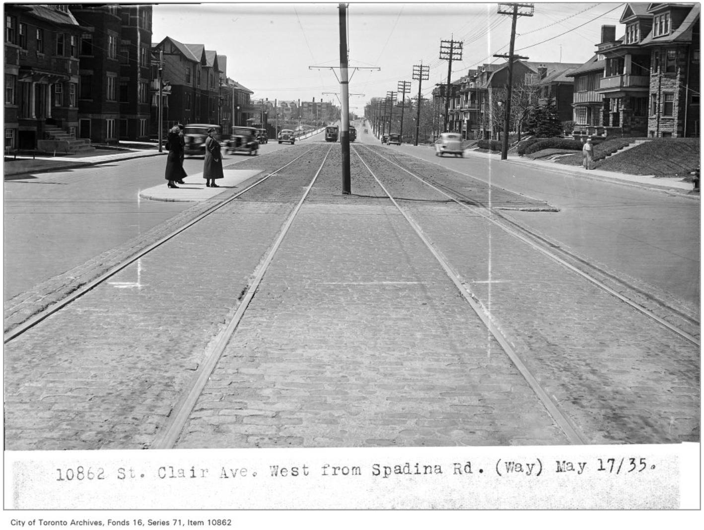 St. Clair Ave West and Spadina - 1935 (Copy)