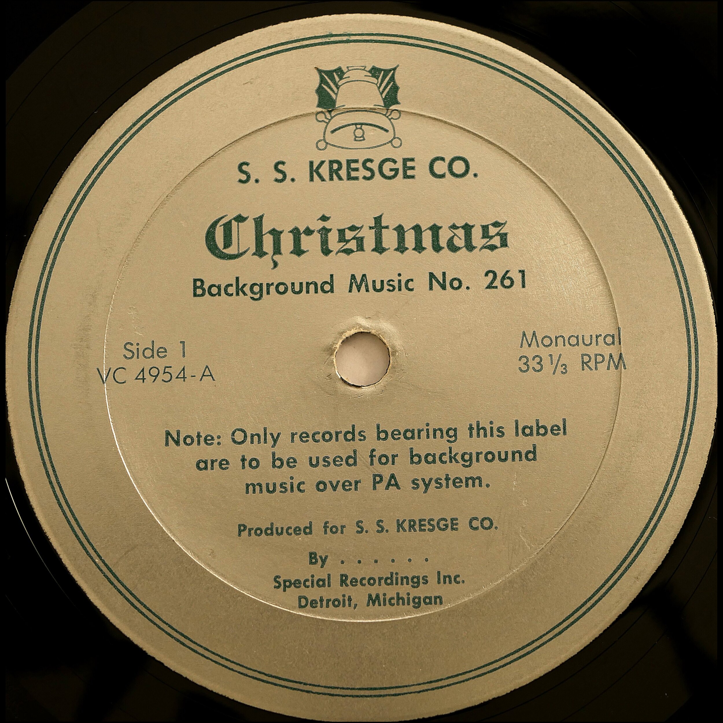 Attention Shoppers - Sounds of Kresge's