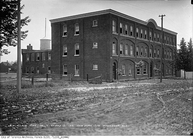 Before the Wychwood Barns