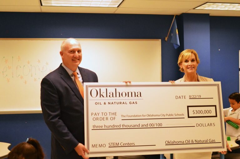 Oil and gas funds new STEM centers in OKC schools