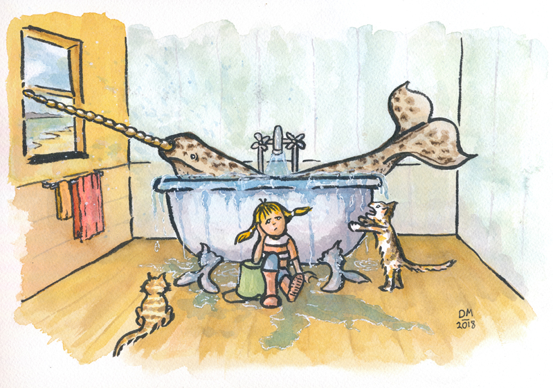 Sarah Reboots and the Narwhal