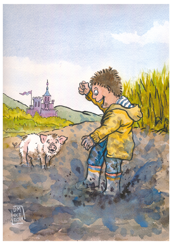 Muddy fun