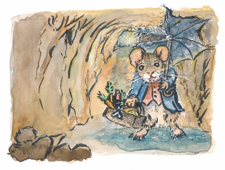 Mr. Mouse comes home