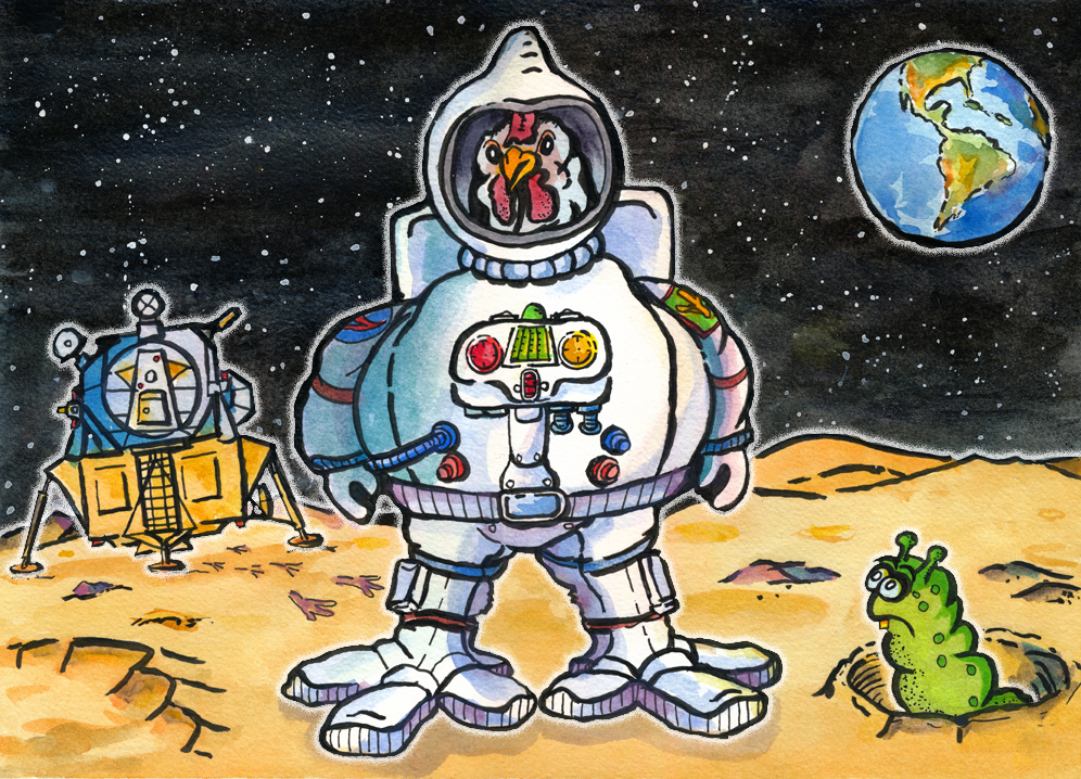 Space Chicken