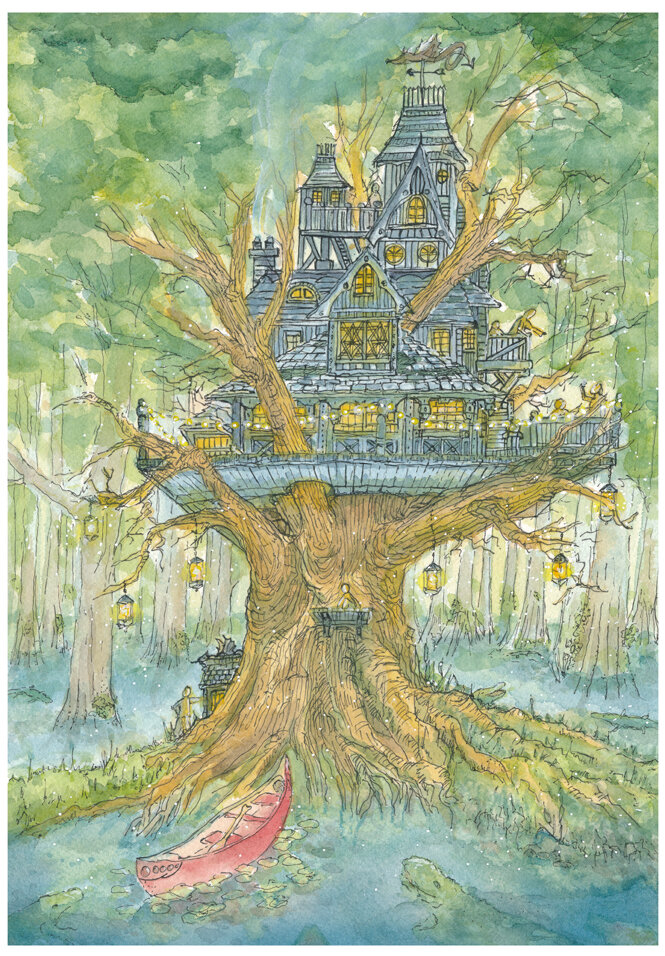 gator tree island