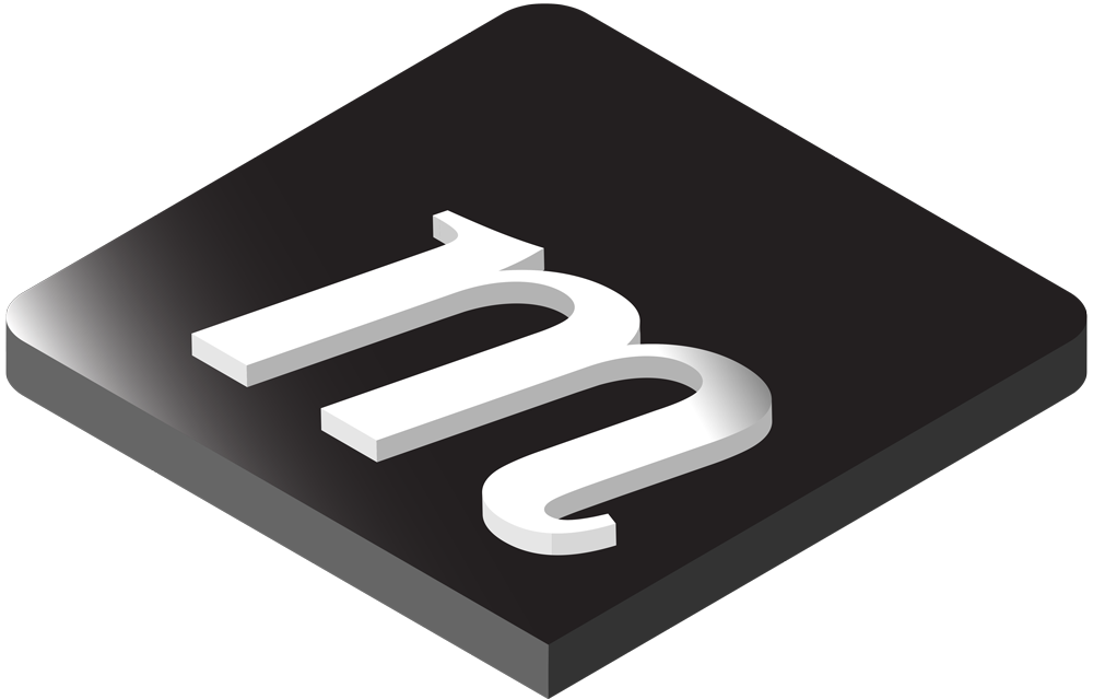 moorhouse productions logo isometric