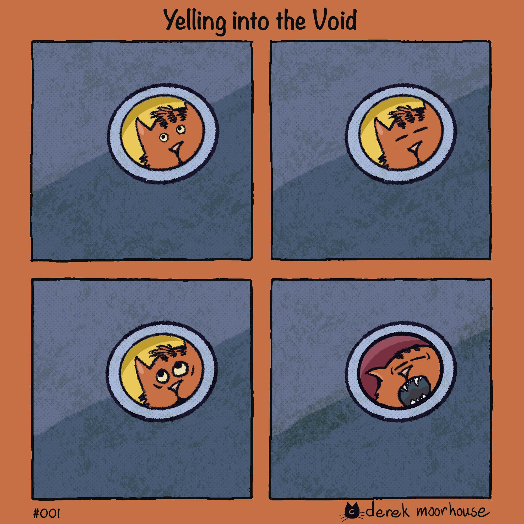 yelling into the void