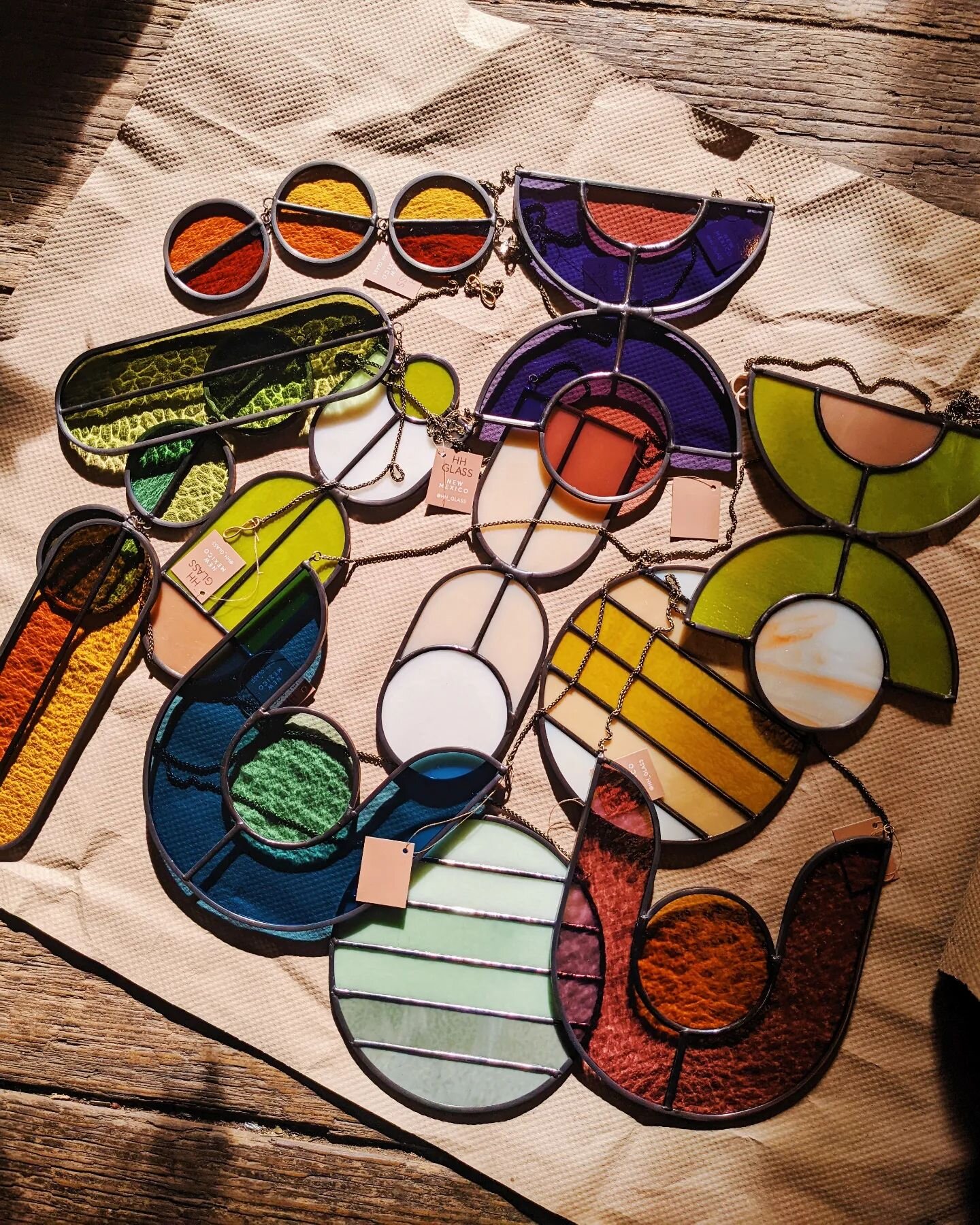 The most beautiful stained glass arrived in from Hannah Hazel @hh_glass in New Mexico this week 🌄

We're hitting that season where there is always something new landing in the store to explore 🔍

See ya there 11-6!