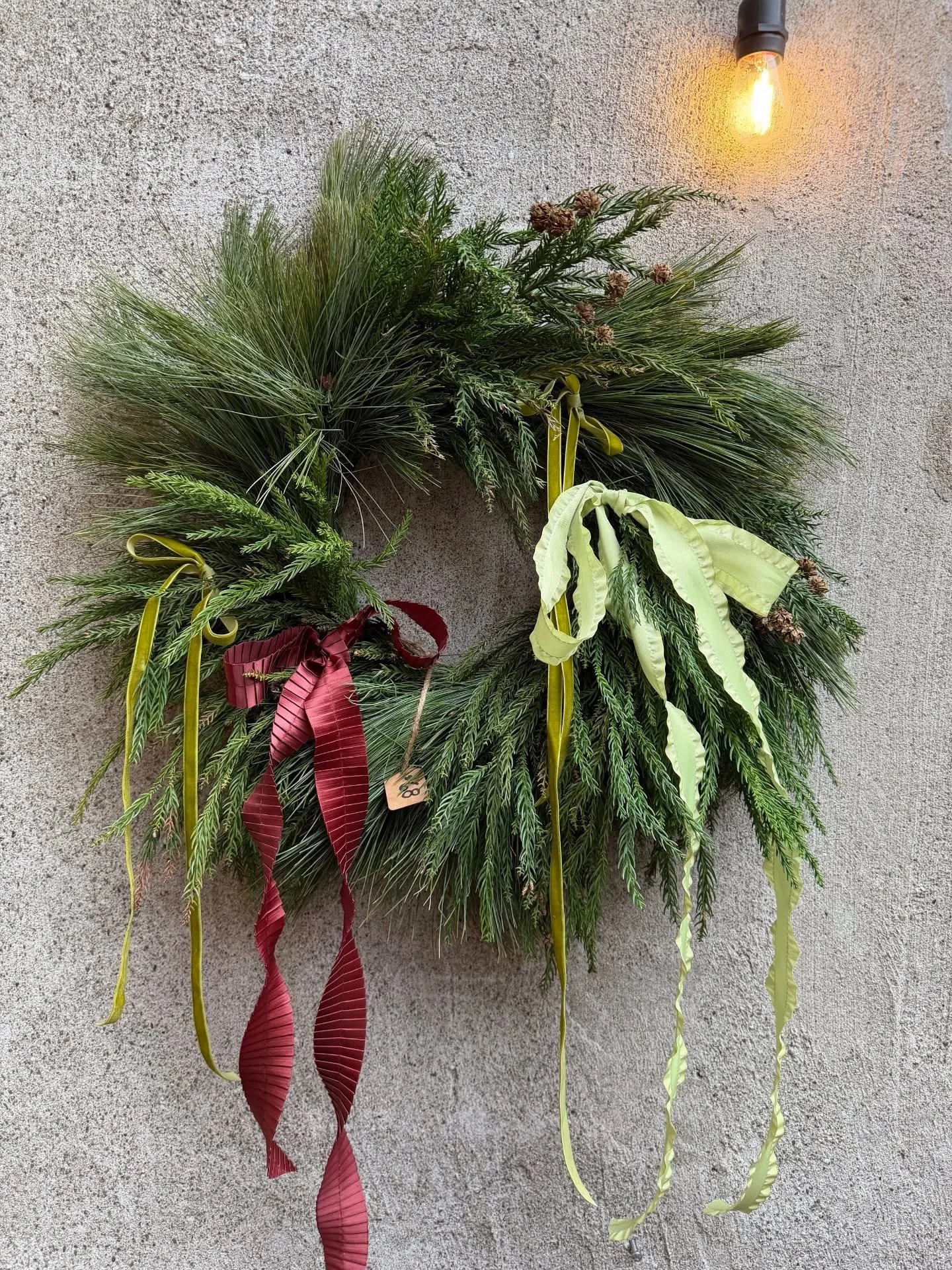 Our first batch of evergreen wreaths have arrived ❄️ and we're making more all the time!

A bit wacky, a lot of fun and always one of a kind

Available to browse and order online, and, of course, in store 💫