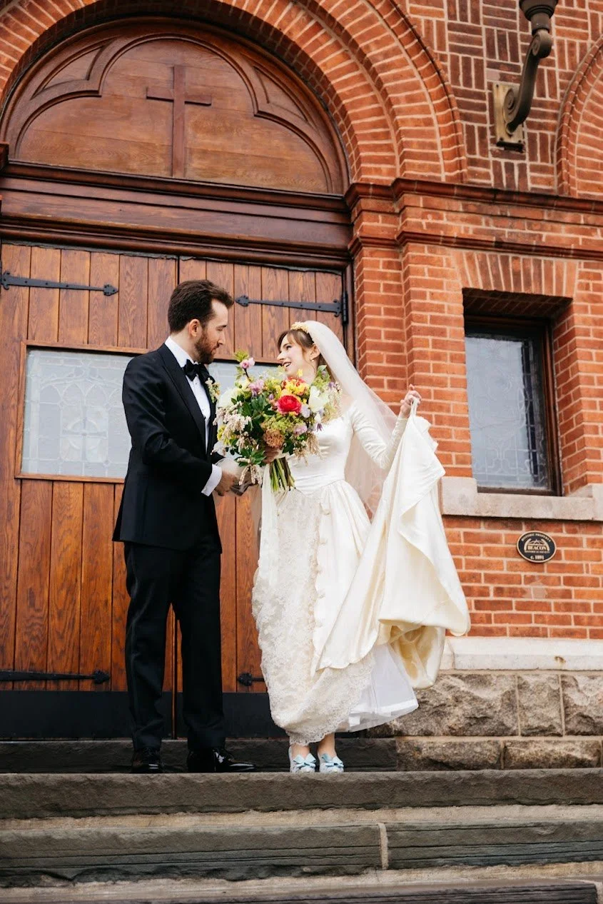 Real Weddings: April at The Roundhouse