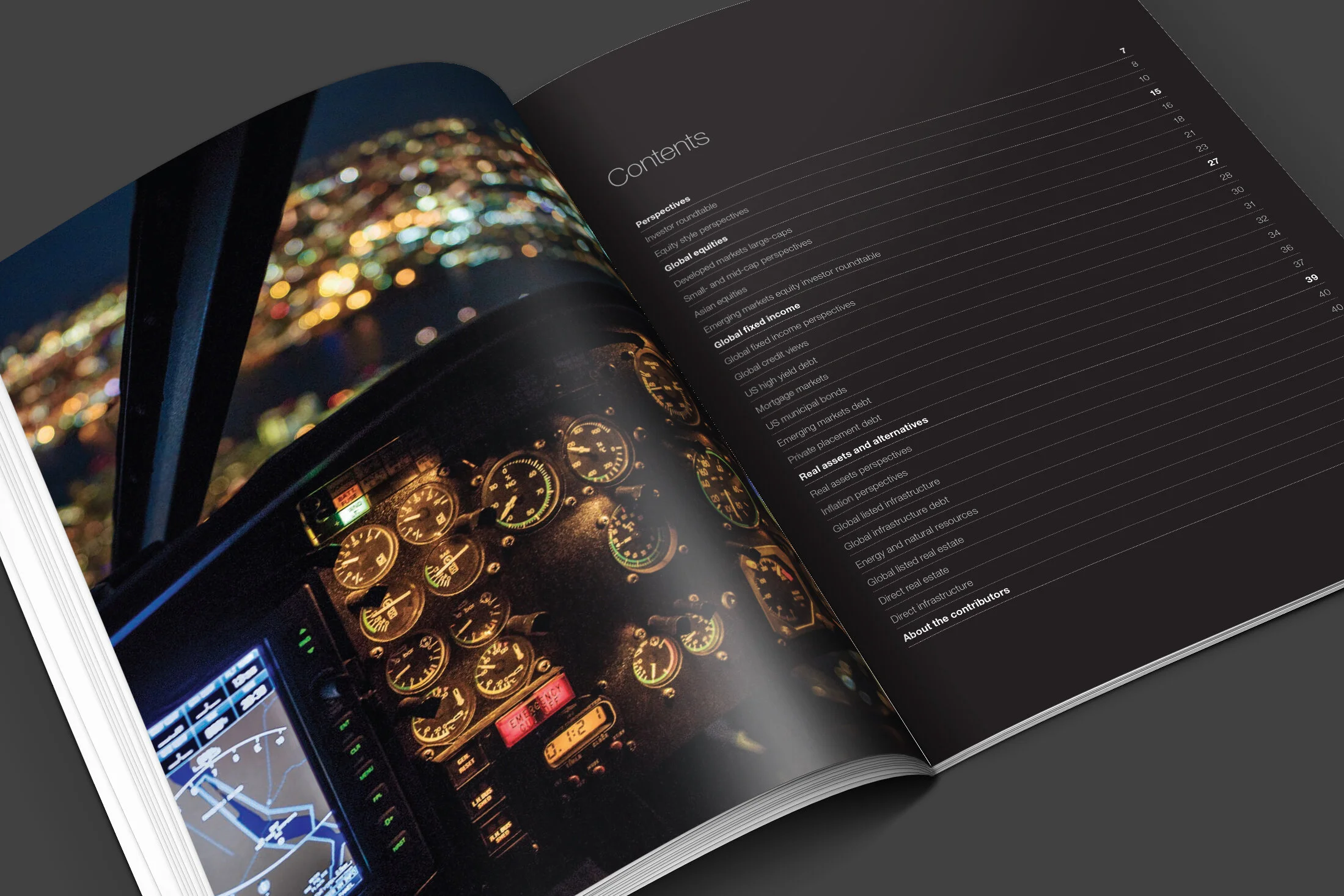 Coffee table booklet