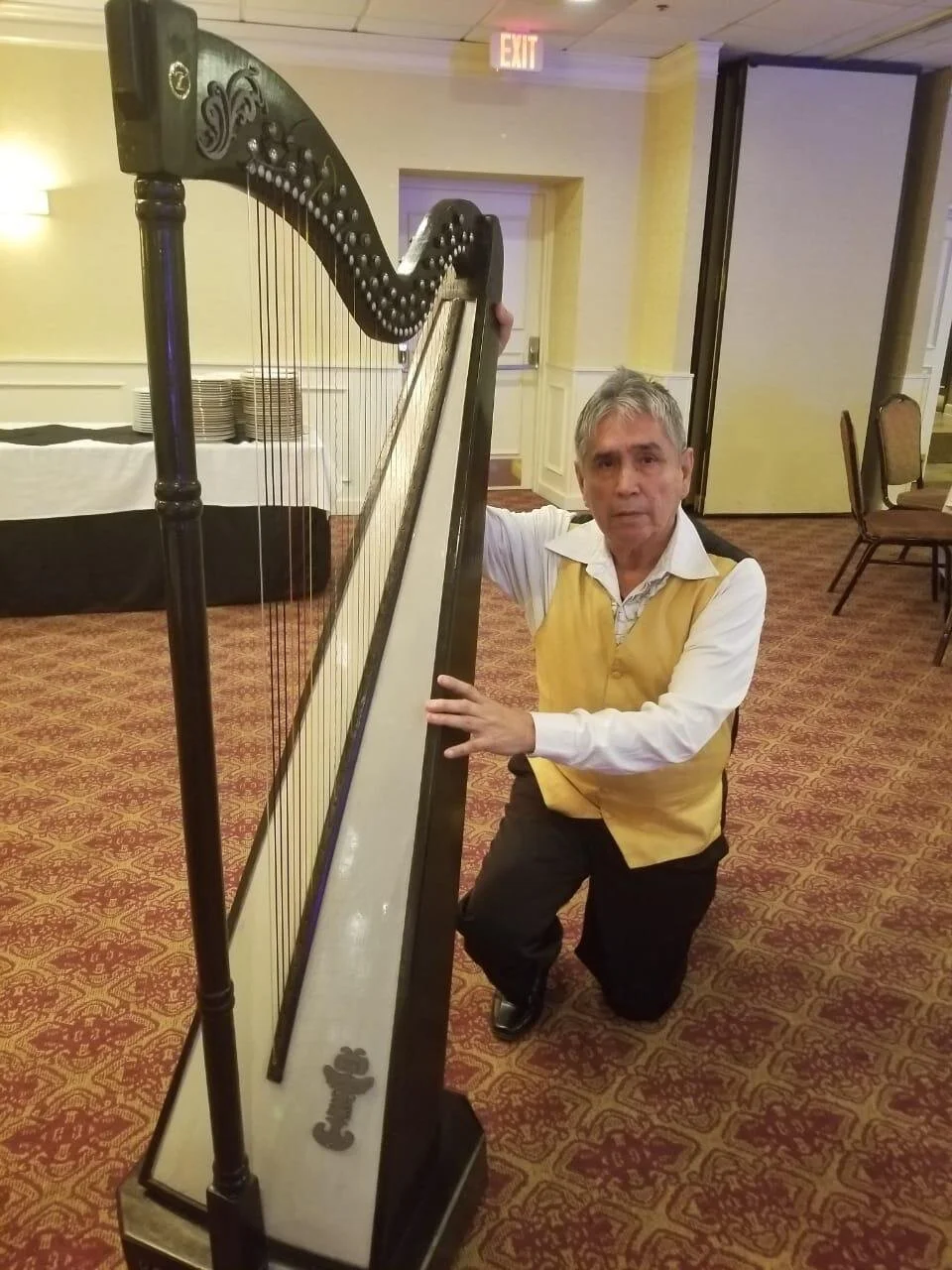 Harpist Jesus Zamora 