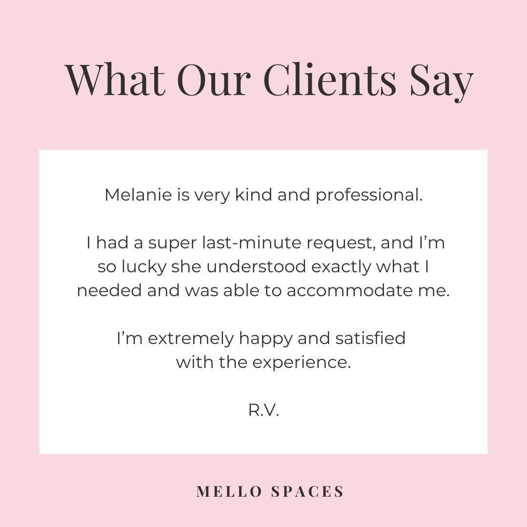 Love hearing from happy clients! 💛⁣
⁣
A client had a last-minute request, and I was able to help with exactly what she needed. ⁣
⁣
Nothing makes me happier than making the organizing process stress-free and satisfying!⁣
⁣
Want to make your space str