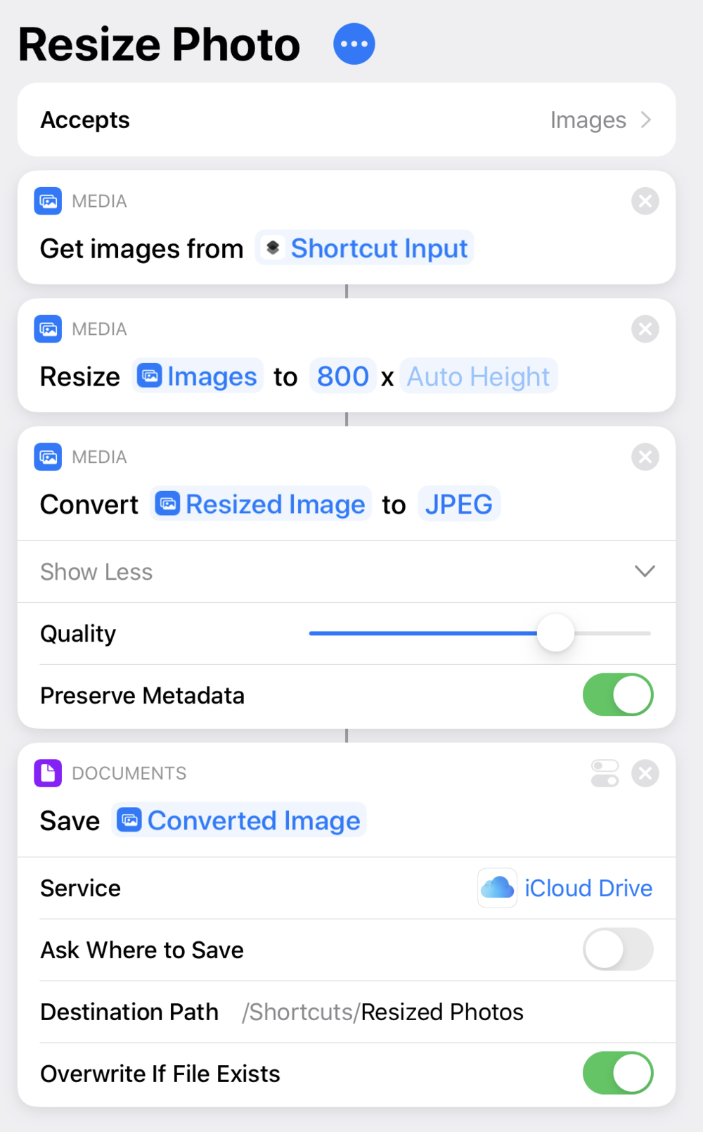 Easily Resize Your Photos With This Simple Ios Shortcut Good Dog Strategies