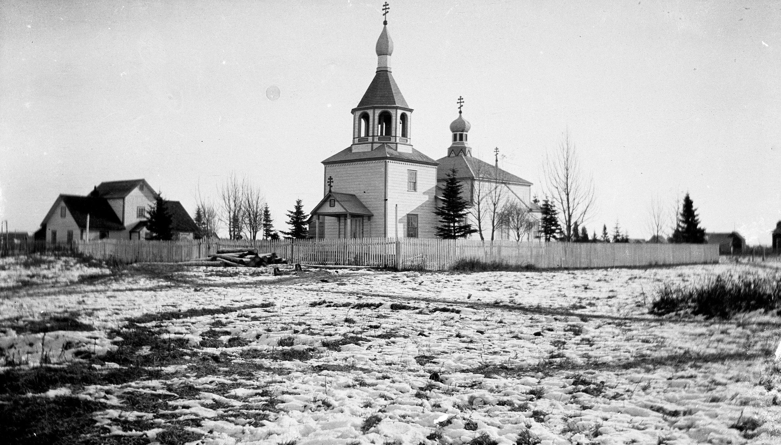 Kenai, Russian Orthodox Church. Pyatt-Laurence Collection; Anchorage Museum, B1983.146.145