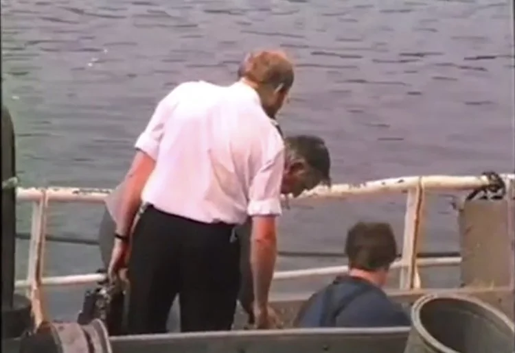Fish landing/inspection Fraserburgh Harbour