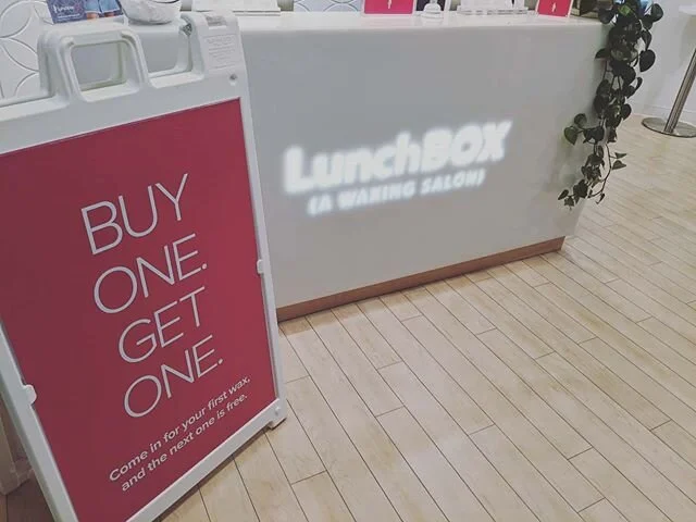 First time at LunchBox? Get your second wax free! Our BOGO deal is really great, so stop in and see me sometime 😘 I'm here 5 days a week bb's! 
#bodywaxing #fullbodywaxing #wax #waxlife #waxing #waxonwaxoff #waxologist #esthetician #beauty #pdxbodyw