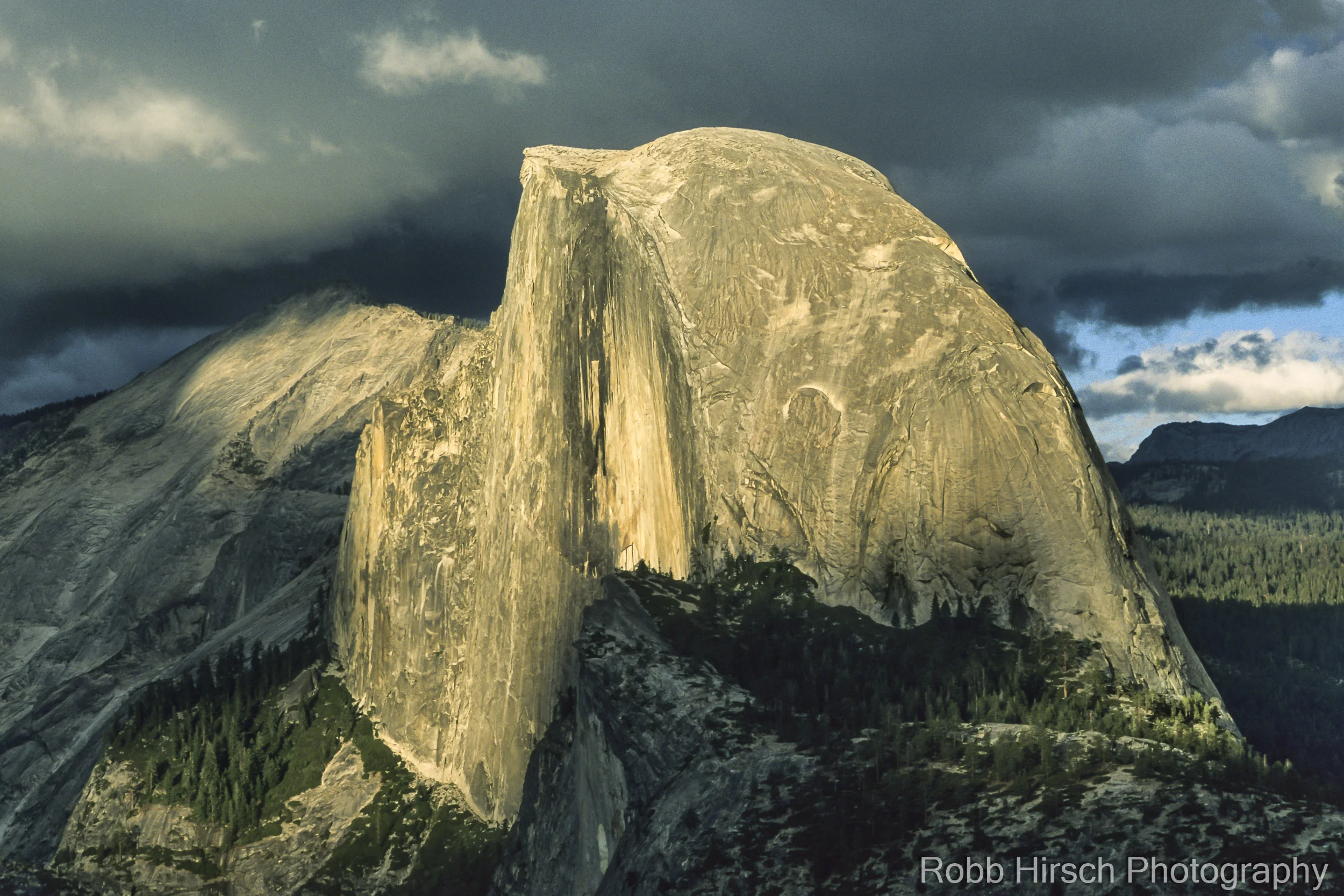 Storm Over Half Dome - 22632
