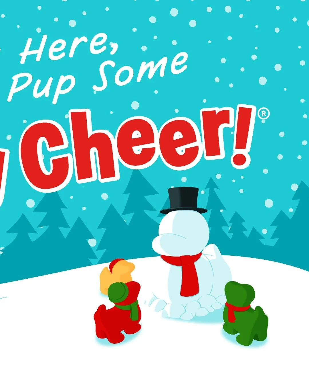 Here, pup some cheer! 🐾☃️ Our limited-edition Holiday Cheer Pup Corn Plus is the perfect stocking stuffer &mdash; crunchy, colorful, and full of festive fun!🎄🎁

Made in the USA with love straight from our family to yours. ❤️💚💛

#PupCornPlus #Hol