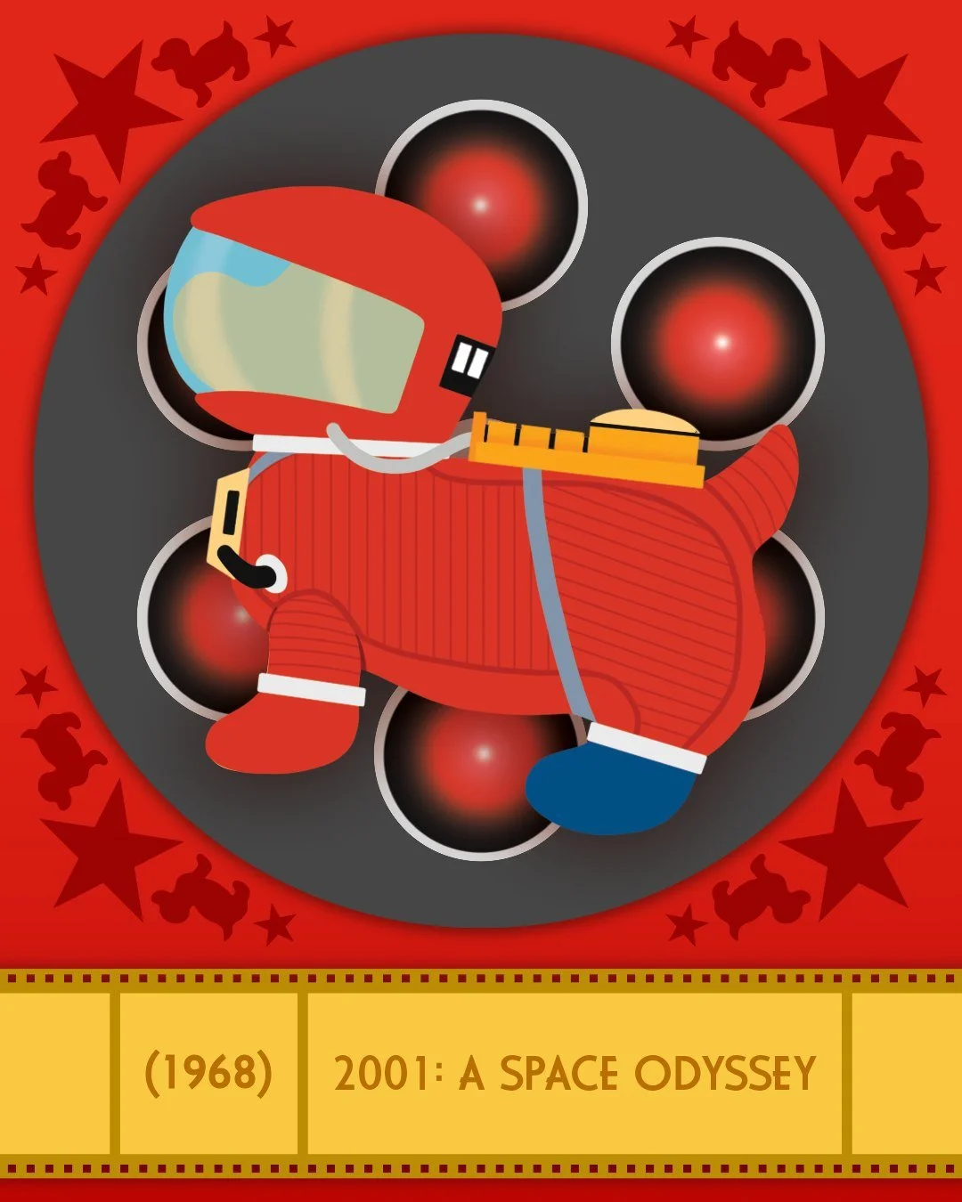 Open the doggy bay doors, HAL! Time for a rewatch of 2001: A Space Pawdyssey 🔴🚀

Follow us to see which iconic characters we Pup Corn-ify next! 🐶