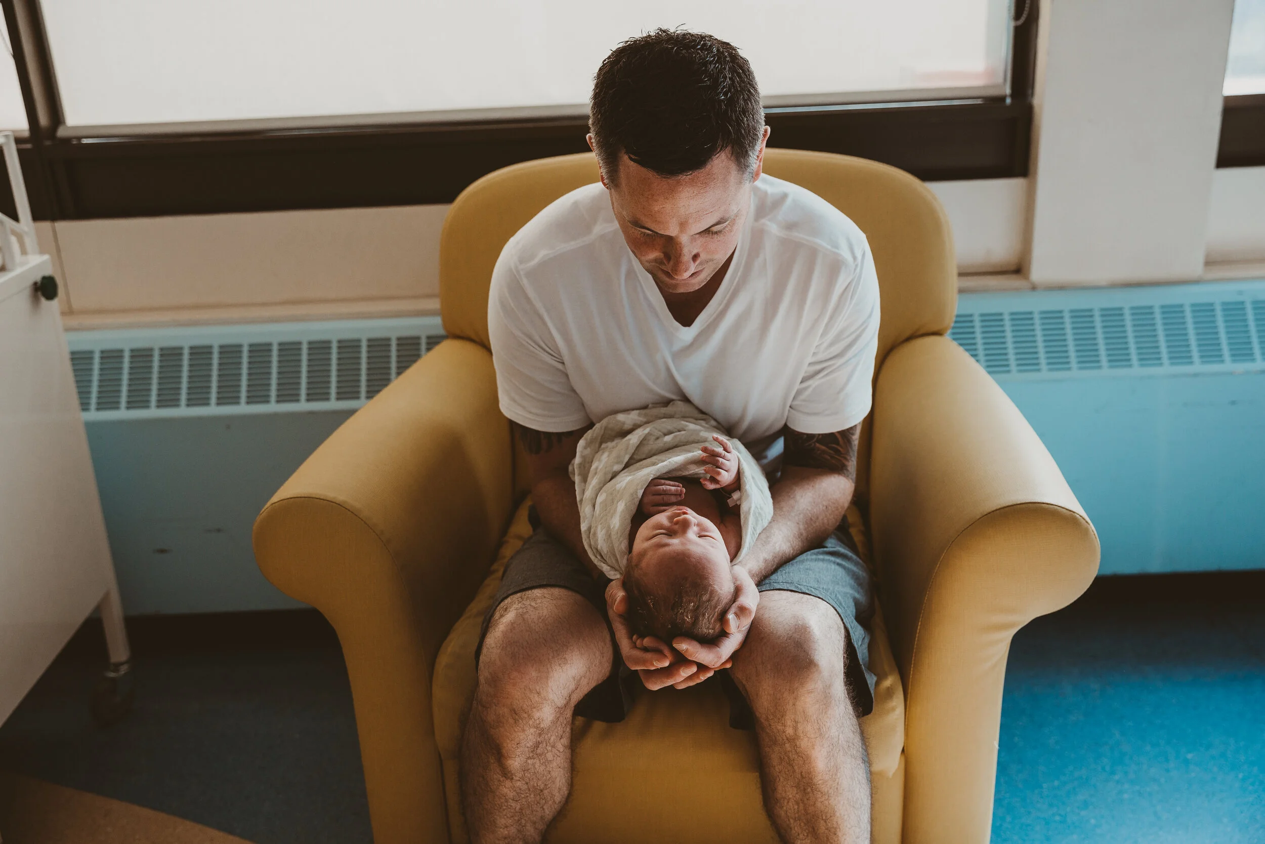 Fresh 48 in Dads arms