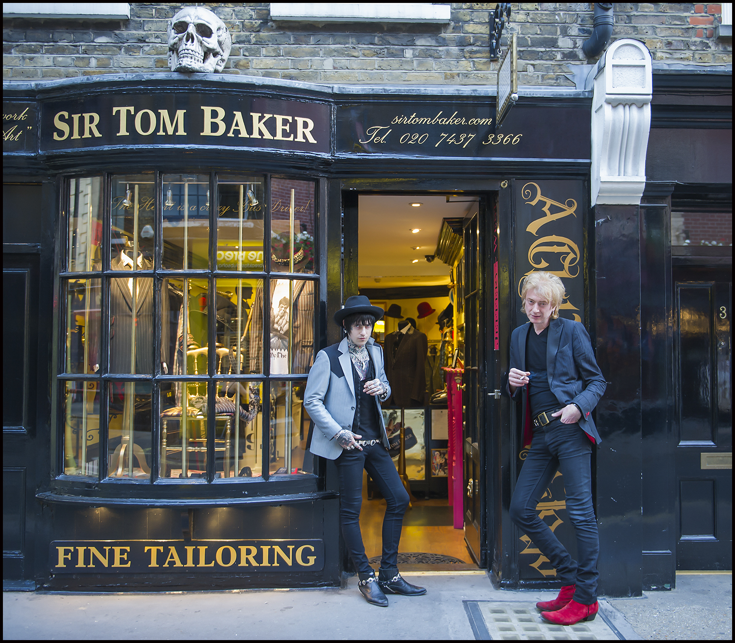 TOM BAKER.