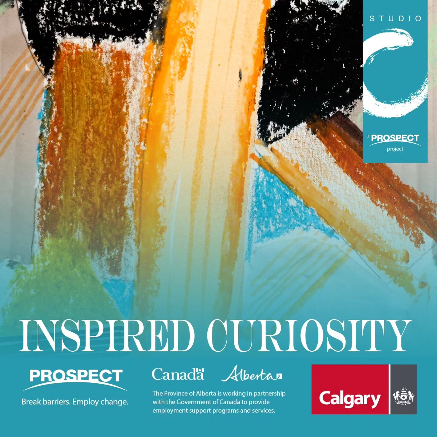 Inspired Curiosity showcases sensational work created by participants in the ArtRecruits program. ArtRecruits is an art-based workplace skill building program that teaches employment skills in the art studio rather than a classroom. The reception wil