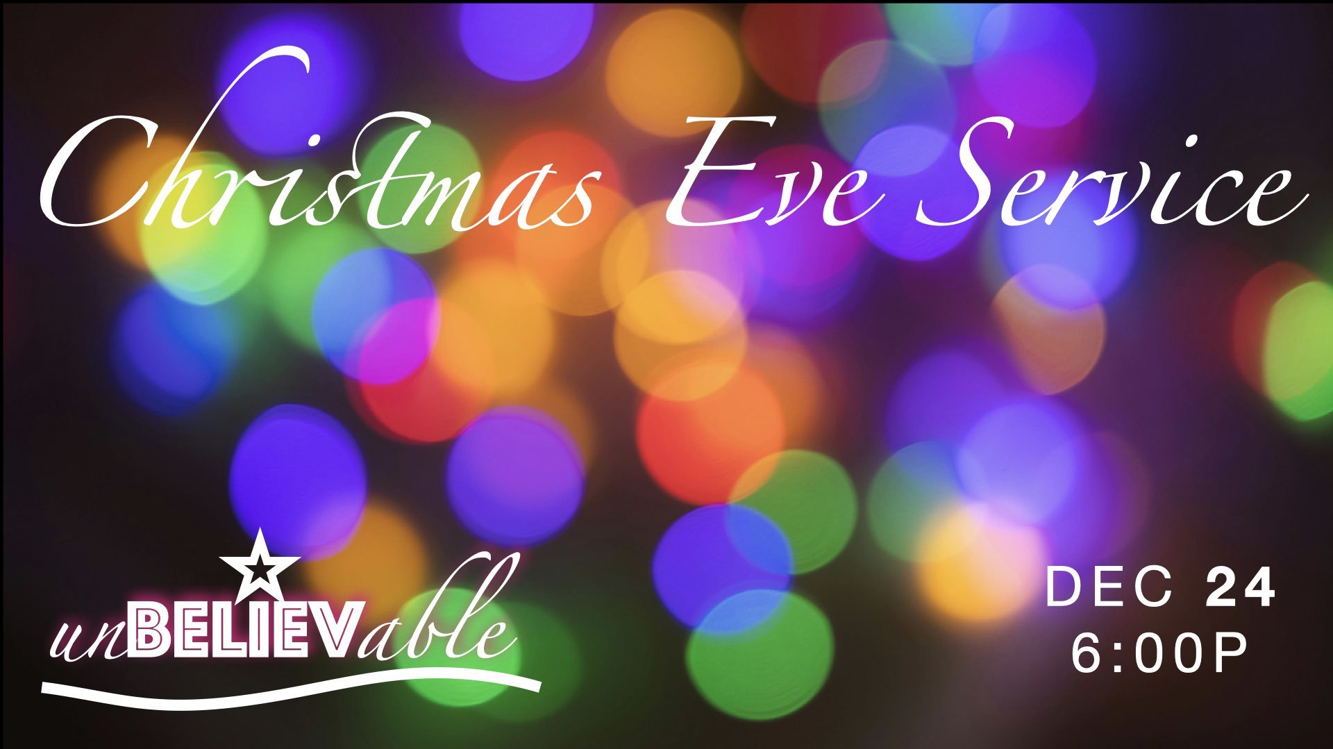 Christmas Eve Service