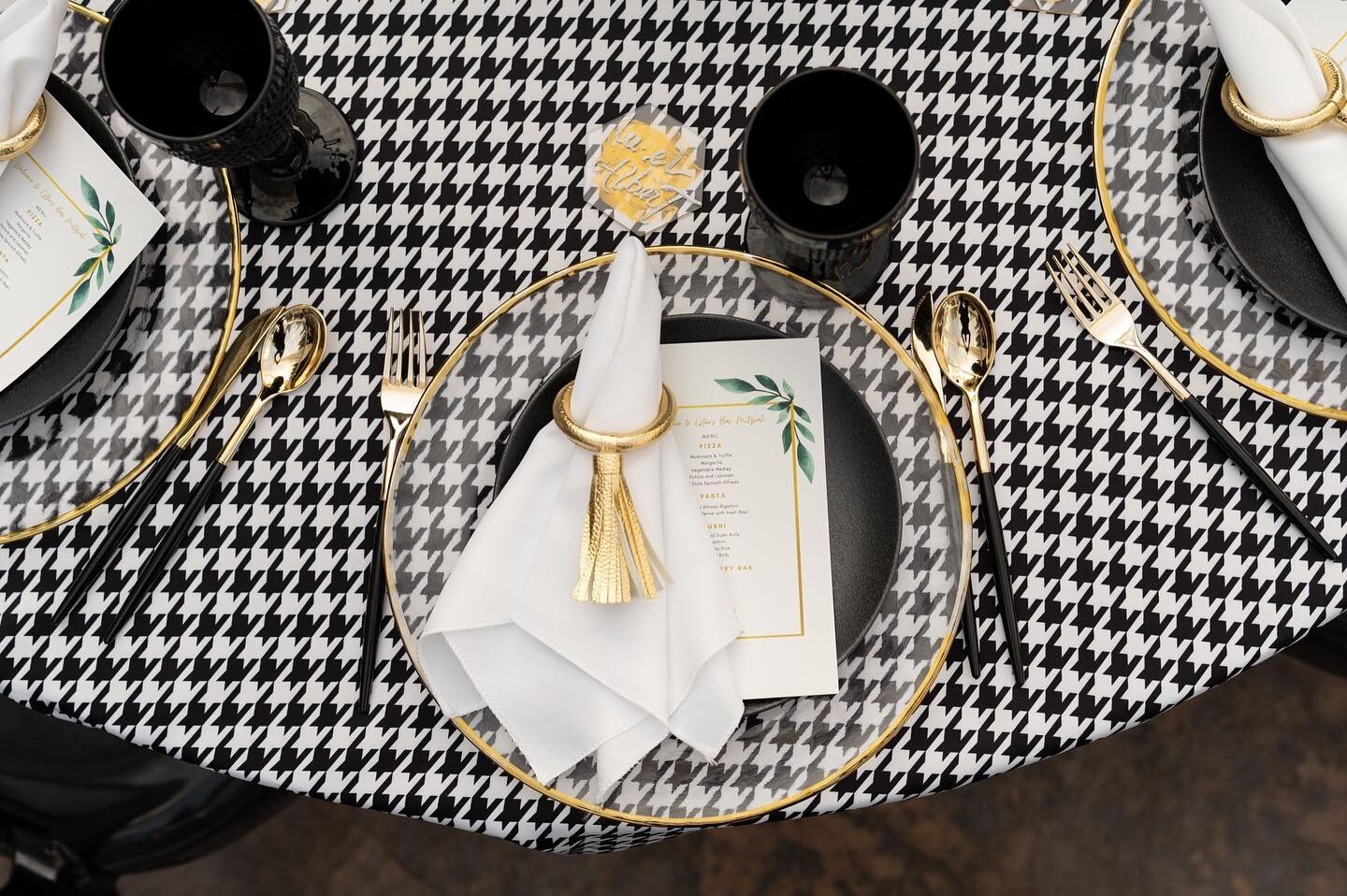 Gorgeous tablescapes is what we do! @elegancetableware