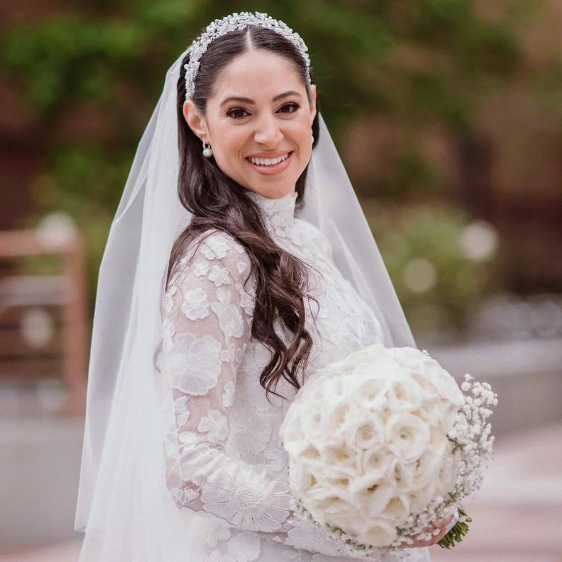 This beautiful bride! @nassimdevorah  Photo by: @perciaphotography