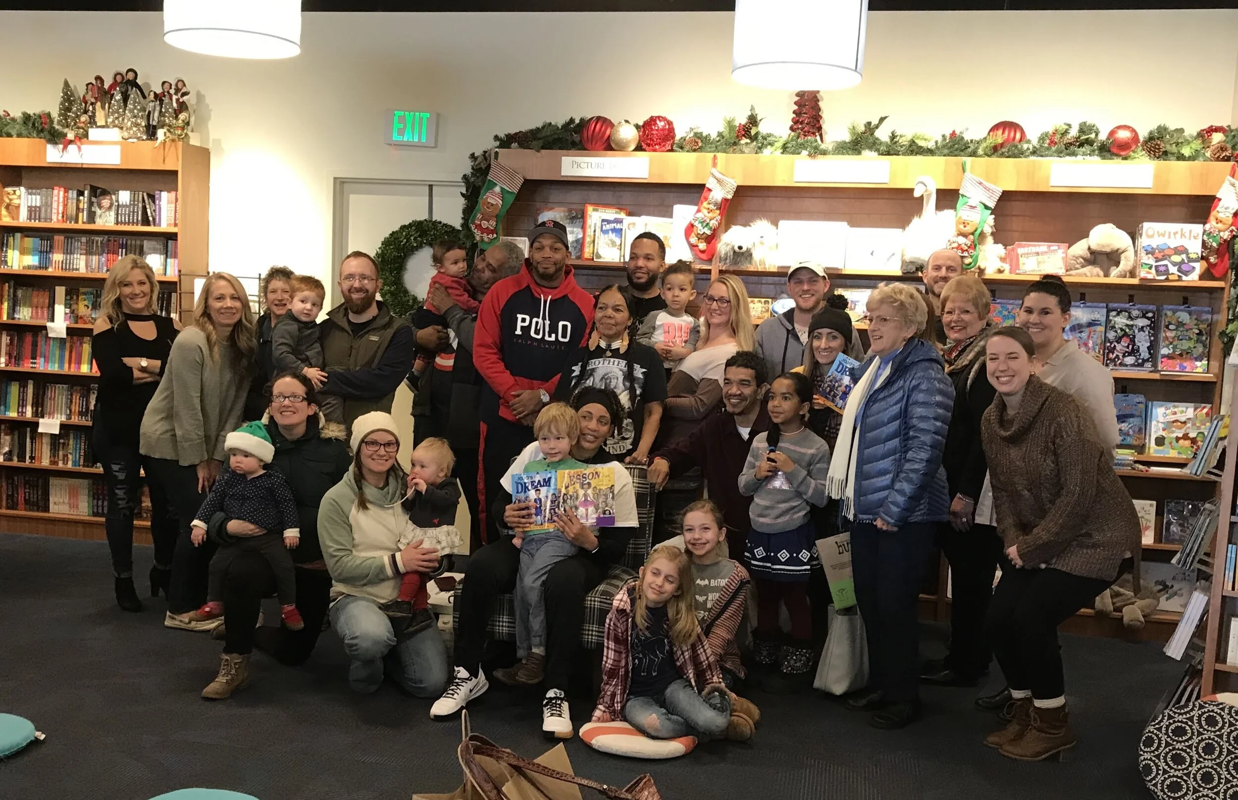 Story time at Riverstone Books in McCandless Crossing.