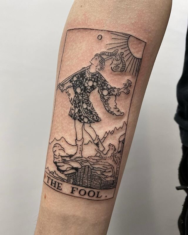 The fool tarot card from @itsbrogersyo