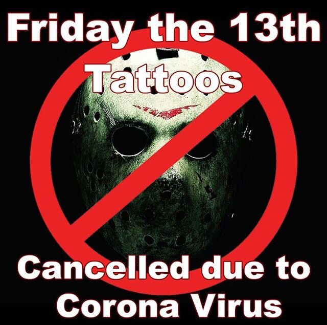 WARNING UPSETTING NEWS!!!!! We are canceling Friday the 13th due to the corona virus. We look forward to doing it again in the future when the necessary supplies are more readily available. Thank you for your understanding and we look forward to cont