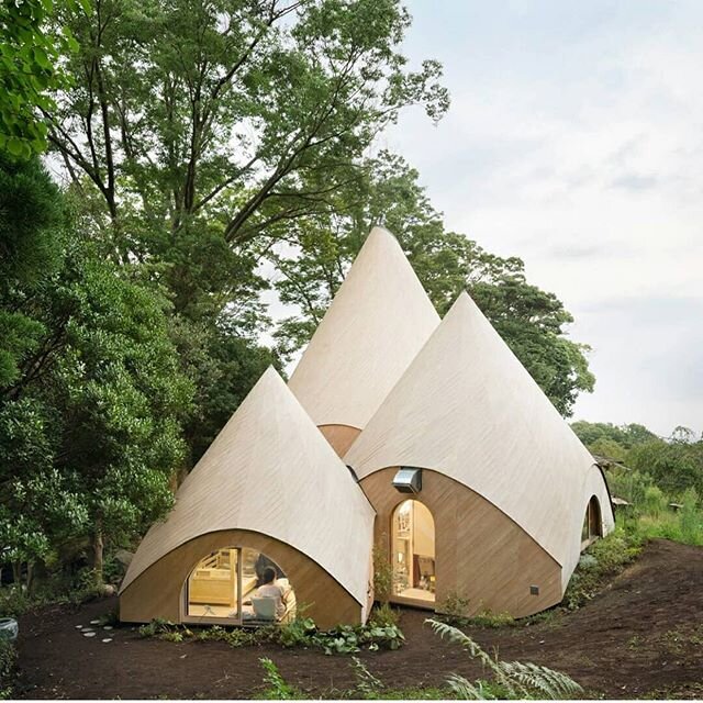 Forest pods by Julia-Ito Japan MCA Architects love these beauties #japanarchitecture #pods #architecture