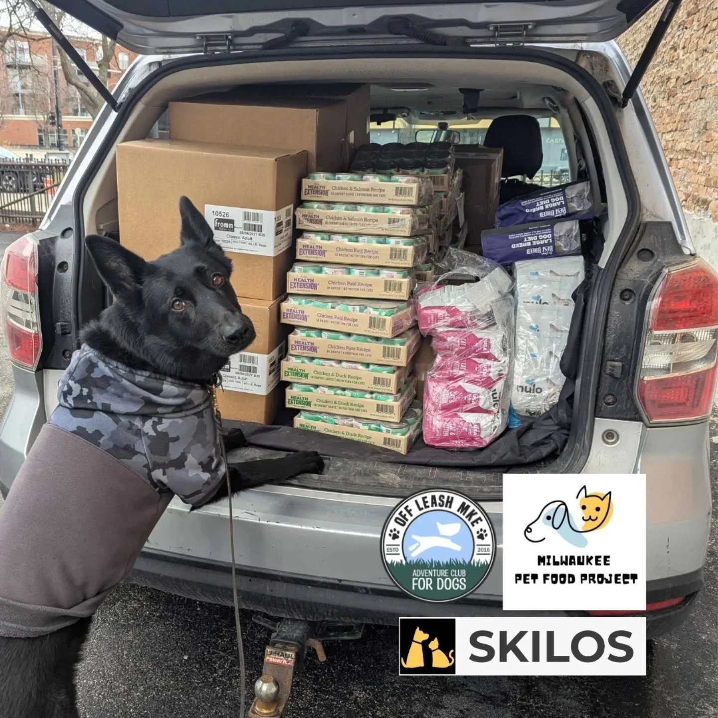 Milwaukee Pet Food Project Update 

We&rsquo;re excited to share that our Milwaukee Pet Food Project has wrapped up!

Thanks to the generosity of our community, we were able to collect and deliver pet food donations to Silver Spring Neighborhood Cent