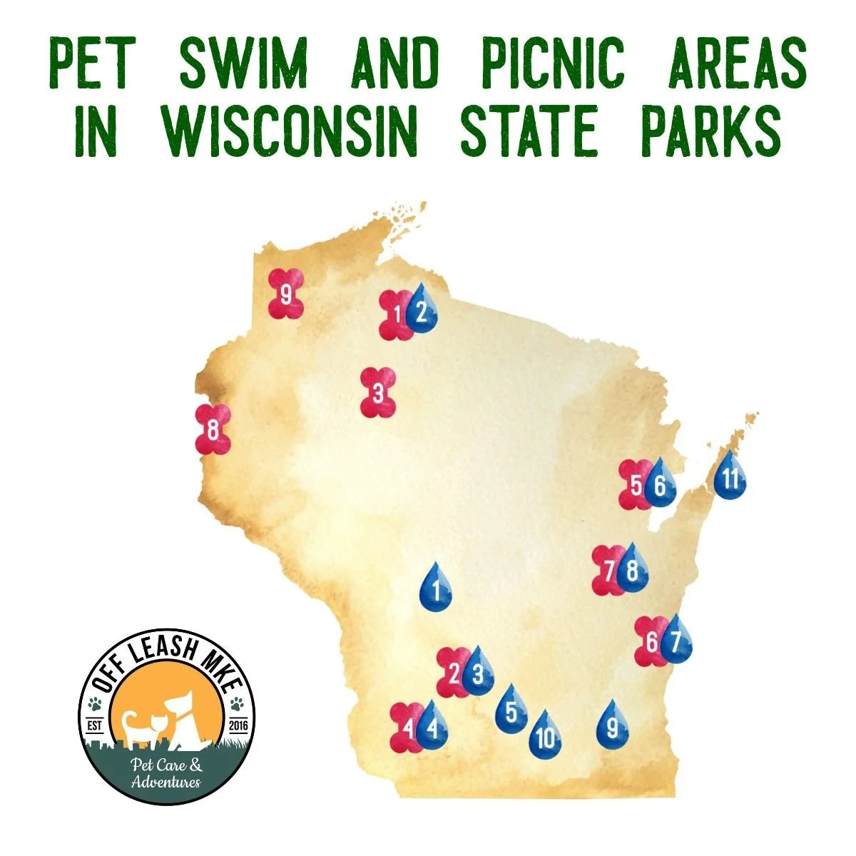 Dog Swim & Picnic Areas in Wisconsin — Off Leash MKE | Adventure Club ...