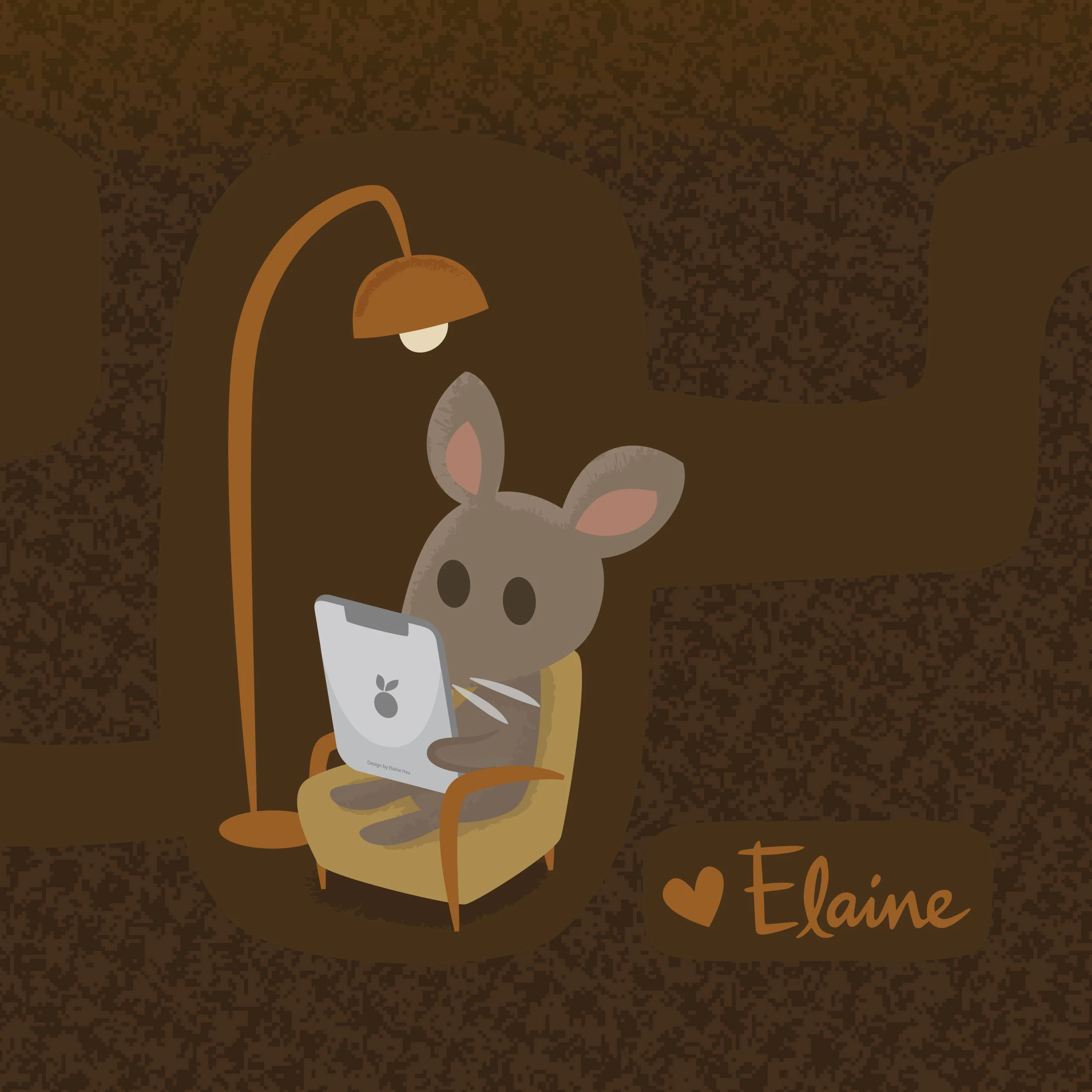 I was influenced by some of my favourite vintage children's book illustrators, including Richard Scarry, Alain Grée, and Alice and Martin Provensen.