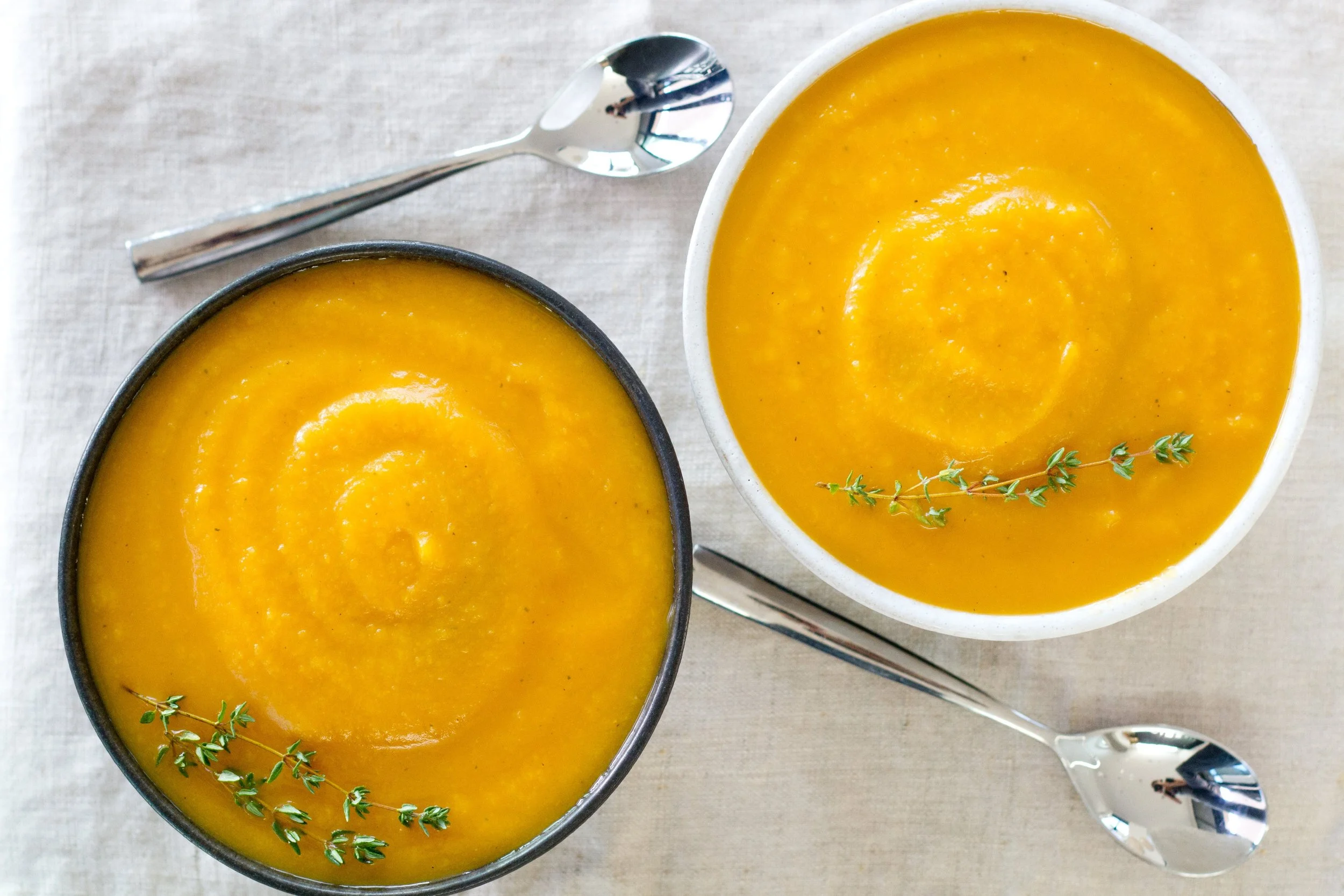 curried winter squash soup