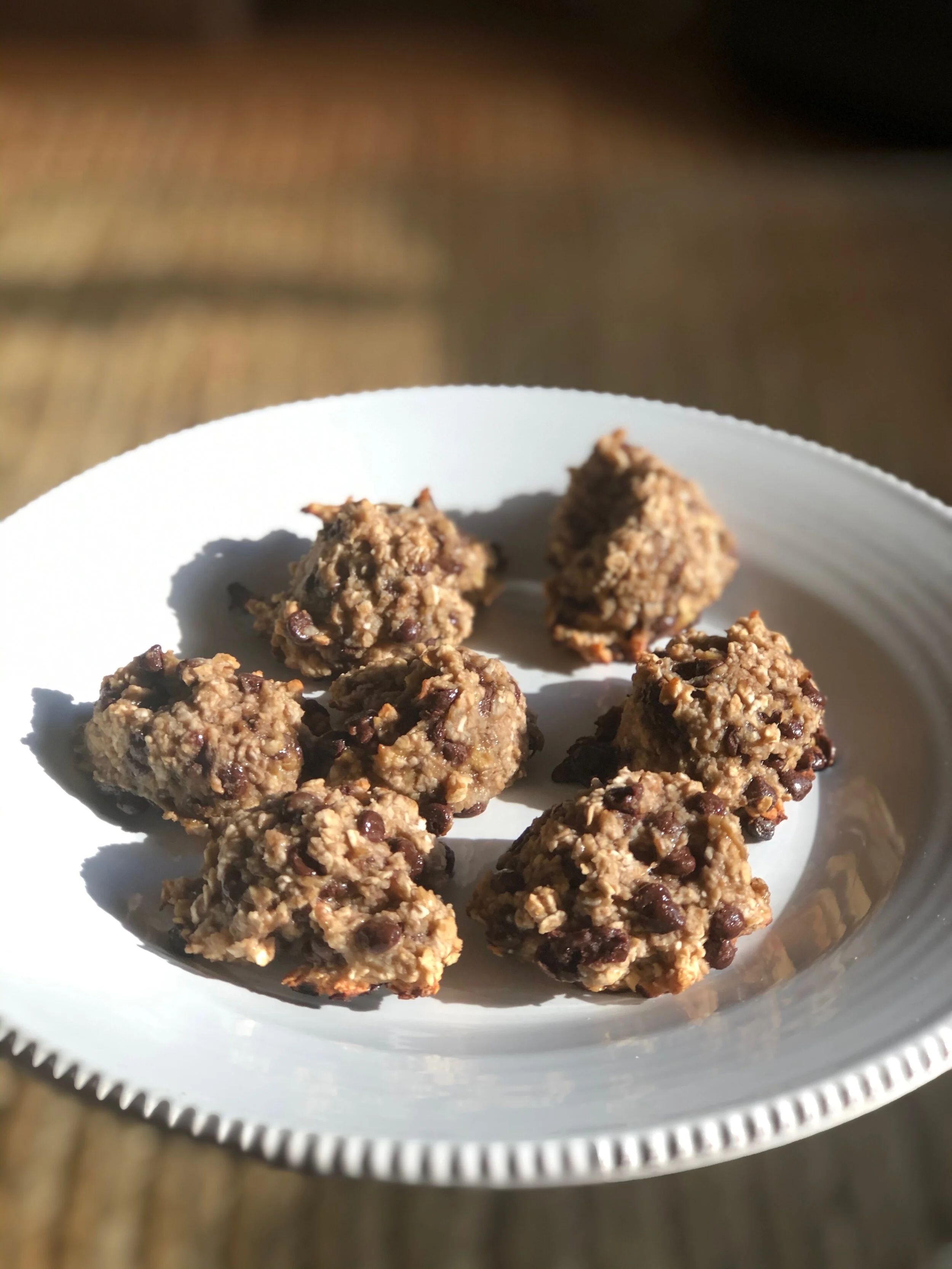 3-ingredient banana cookies