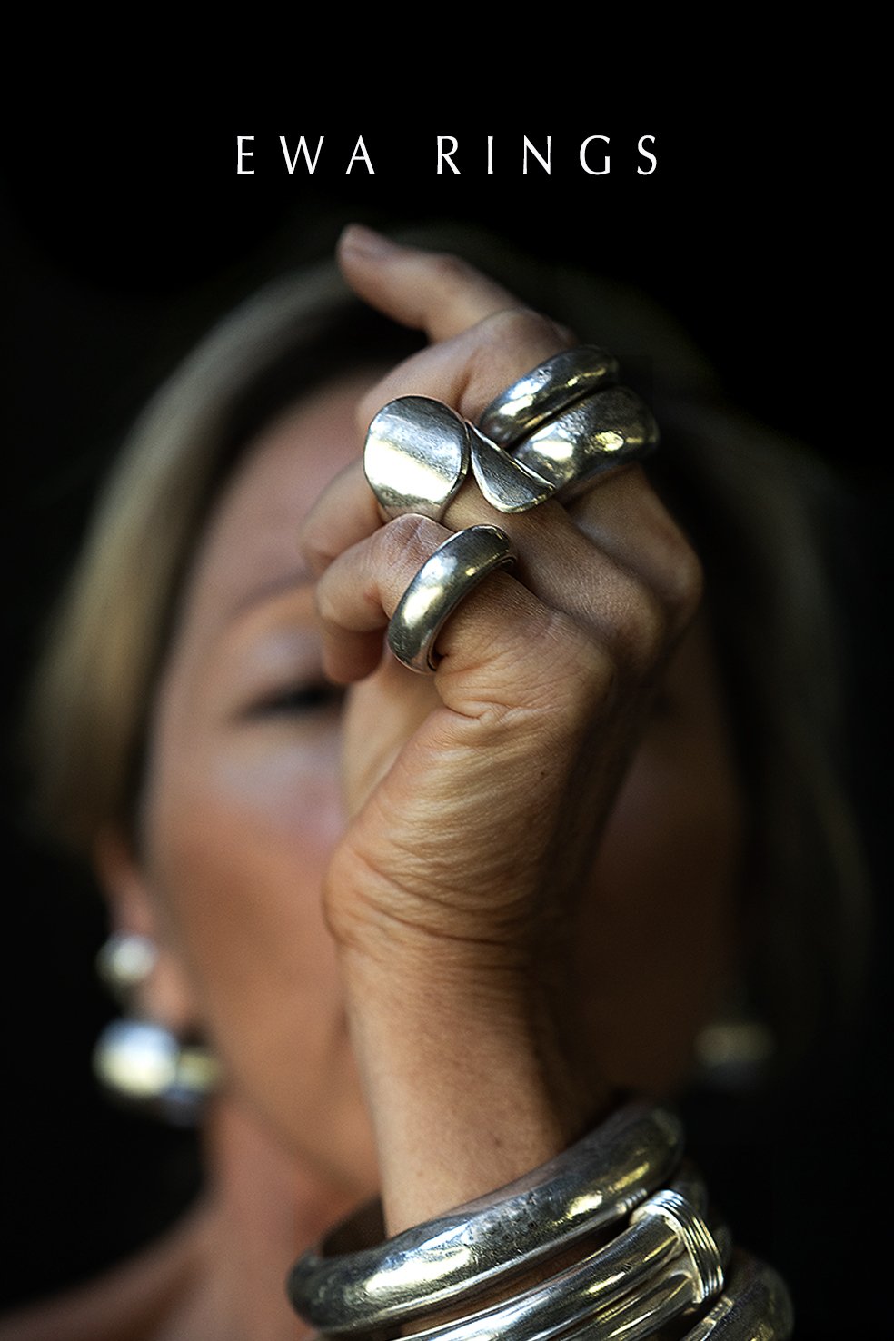 Ewa Tribal Jewelry Silver Rings