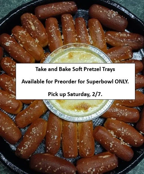 Take and Bake Soft Pretzel Tray