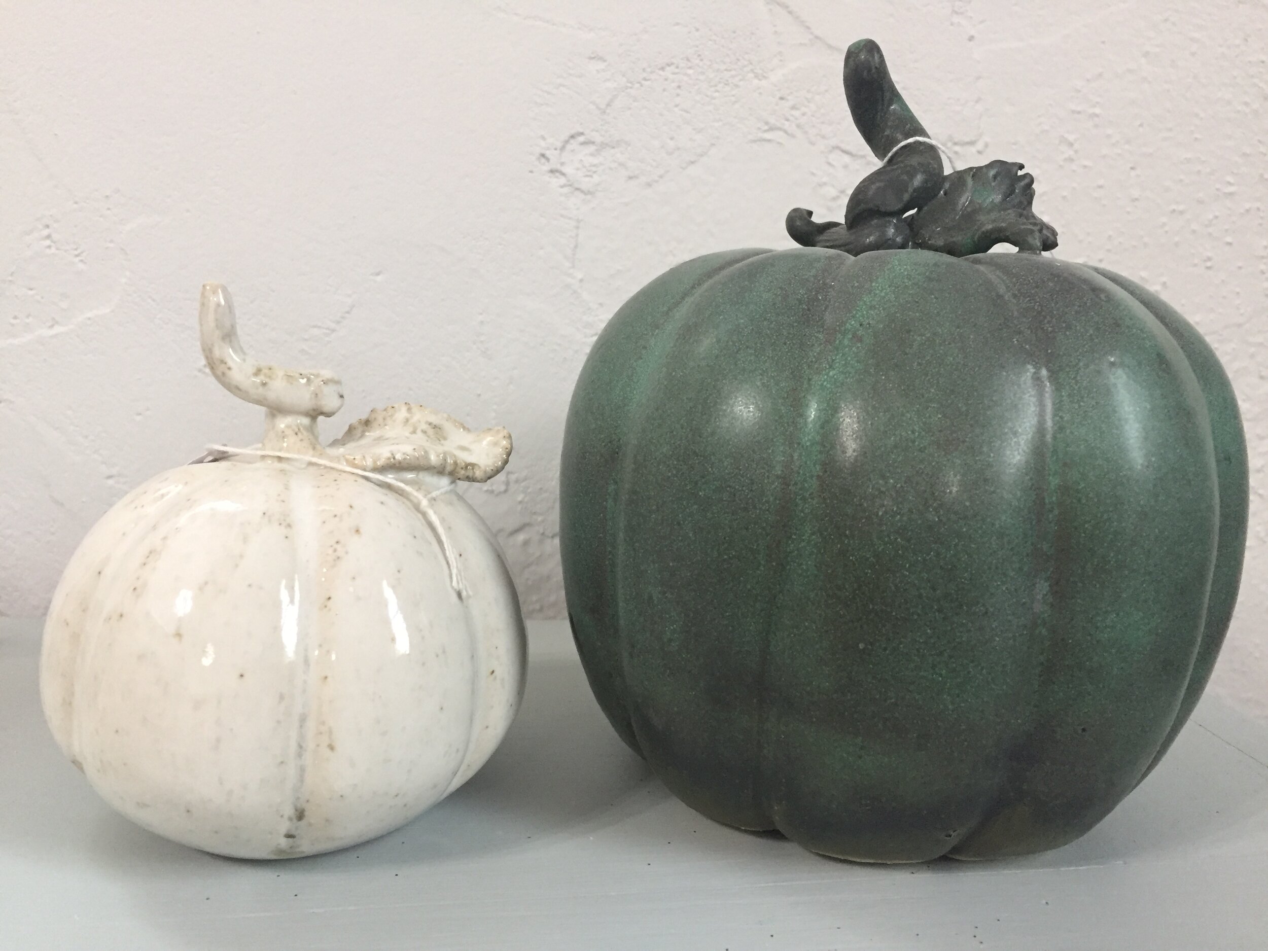 Riverside Pottery - ceramic pumpkins.JPG