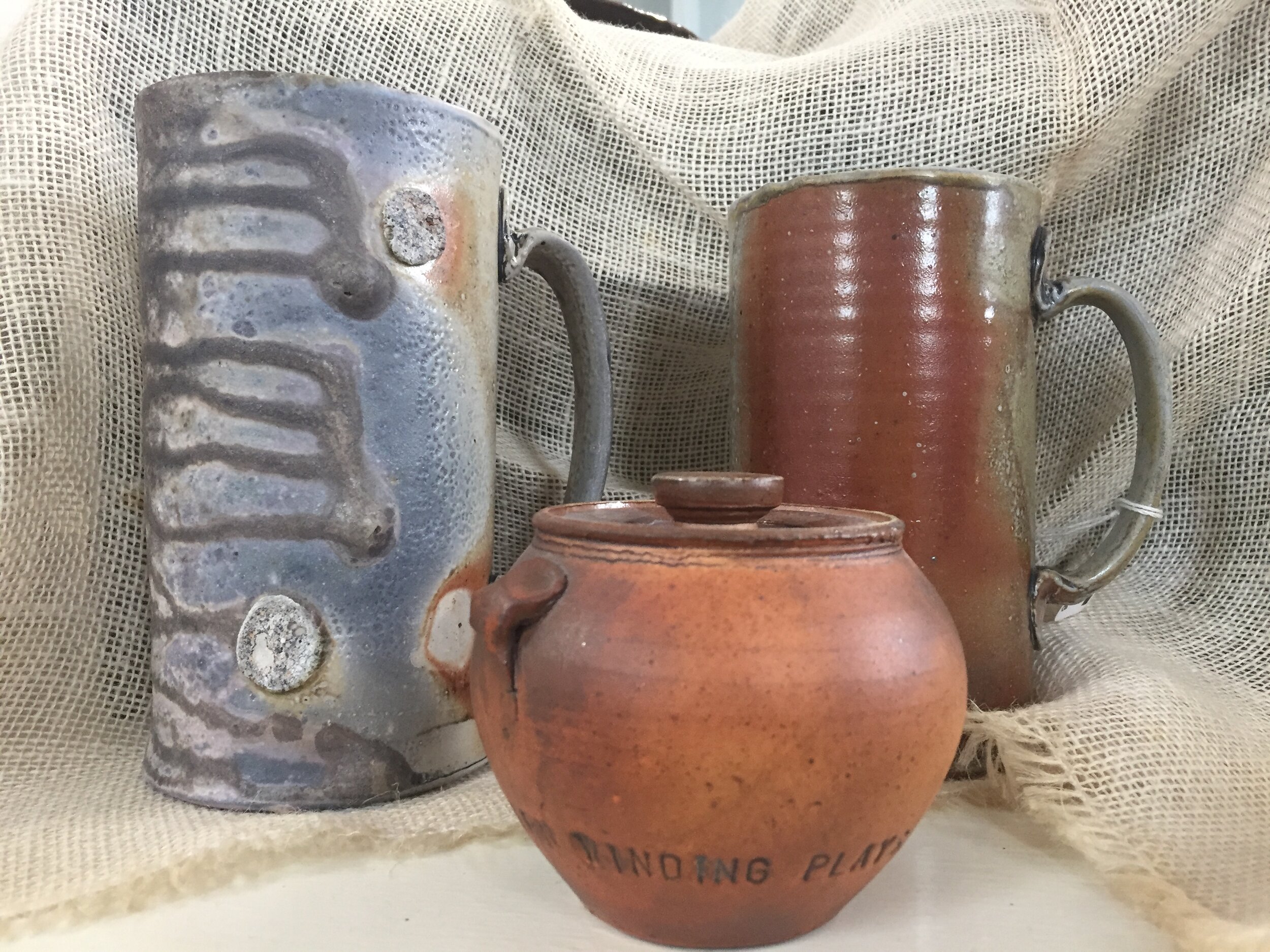 Riverside Pottery - Handmade Mug and Jar by Rob Lorenz.JPG