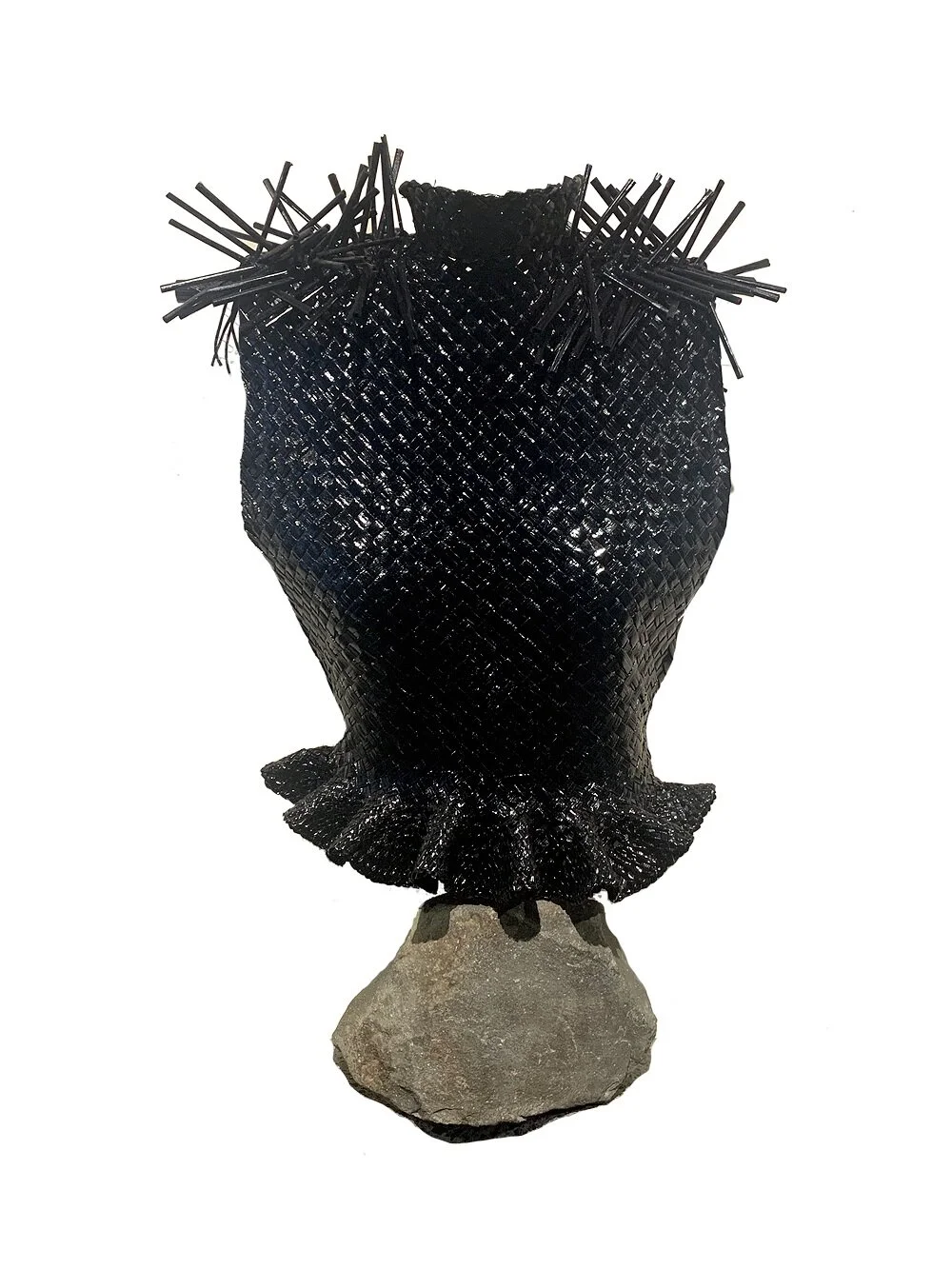  Artist designer and weaver Shona Tāwhiao (Ngai Te Rangi, Whakatōhea, Te Whanau Āpanui) has exhibited her distinct style of raranga woven work for 25 years. Having trained in traditional and contemporary Māori raranga weaving techniques and methods, by Kahutoi Te Kanawa. Tāwhiao’s talent has been described as exquisite and undeniably unique.  The fusing of her love of fashion with her specialised techniques in weaving has enabled Tāwhiao to create Haute Couture from flax fibre known to Māori as harakeke. This has resulted in her unique style being dubbed “Harakeke Couture”. Tāwhiao’s multi award-winning collections of Harakeke Couture have been presented in New Zealand, London, Malaysia, Fiji, Hong Kong and Melbourne Fashion Weeks since 2010.  Tāwhiao has showcased her works internationally at the MaMo Arts Festival in Honolulu, Chapel St Roch in Paris and in London at the Sainsbury Centre for Visual Arts in Norwich to an international group of museum curators. In 2016 Tāwhiao was invited by Dr Maia Nuku to participate in a three week residency at the Oceanic Department of the Metropolitan Museum in New York. Here she was able to study weaving from around the globe in the museums store rooms and share her style.  Tāwhiao leant her creative influence to films such as the Māori Merchant of Venice, River Queen and Deadlands. In 2012 she designed costumes for ‘The Māori Troilus and Cressida’ that opened Shakespeare’s Olympics at The Globe Theatre in London to rave reviews. This led to her being nominated and winning the Brancott Estate ‘Best Costume Designer of the Year’ at The Chapman Tripp Theatre awards in Wellington New Zealand.  Tāwhiao is focusing on the Tāwhiao7 Brand of ready to wear and accessories opening an online store soon. Based at home in Mauao The Bay of Plenty Tāwhiao continue’s to create woven Avant-Garde and Harakeke Couture. 