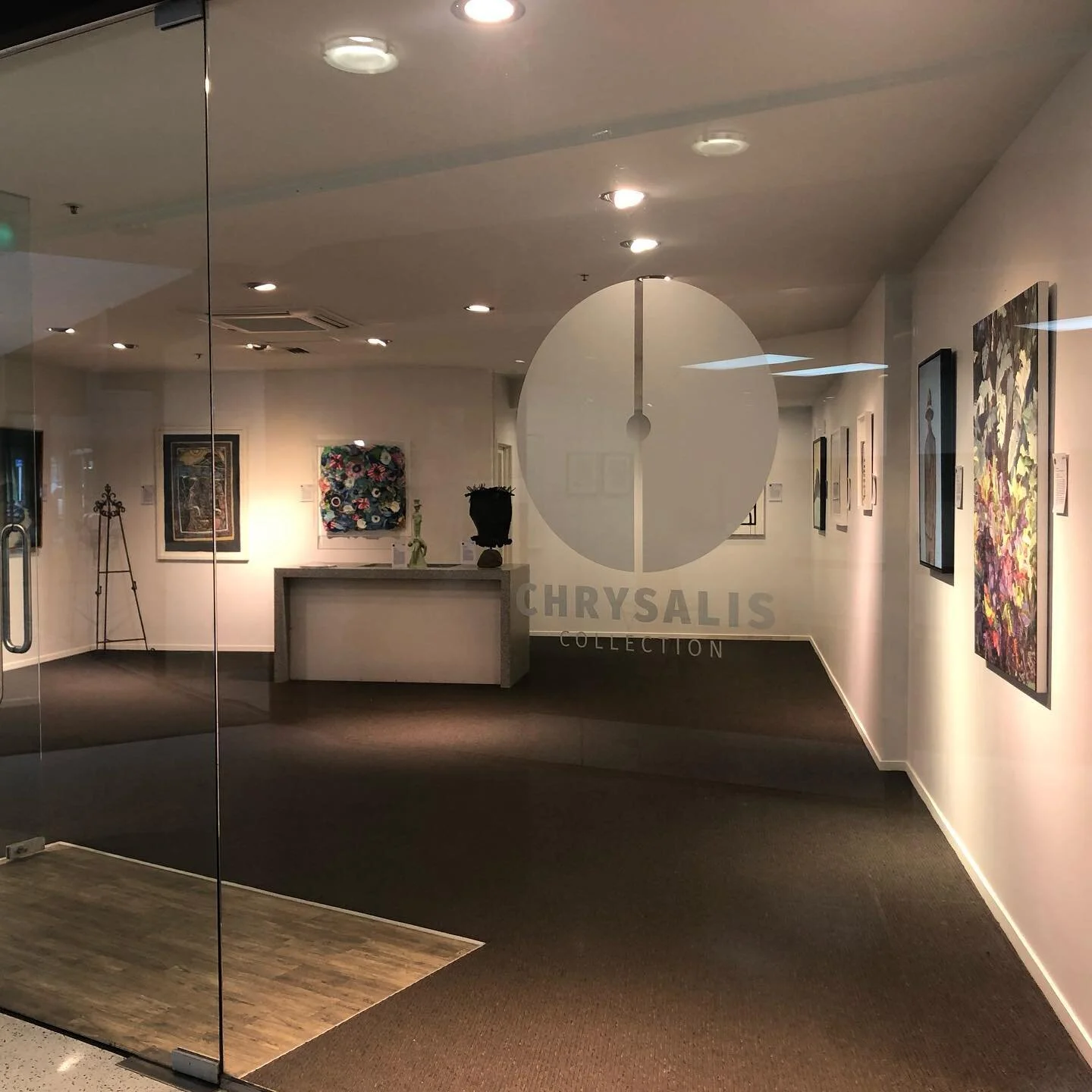 We&rsquo;re looking forward to our final exhibition of the collection - just making the final touches! Exhibiting Tonight,&nbsp;&nbsp;Thursday 5/11 4-7pm at Goddard Centre. 
Auction on Friday 6/11 - visit www.chrysaliscollection.co.nz for more details. #artcollector #bayofplentynz #contemporaryart #artexhibition #artauction #nzart