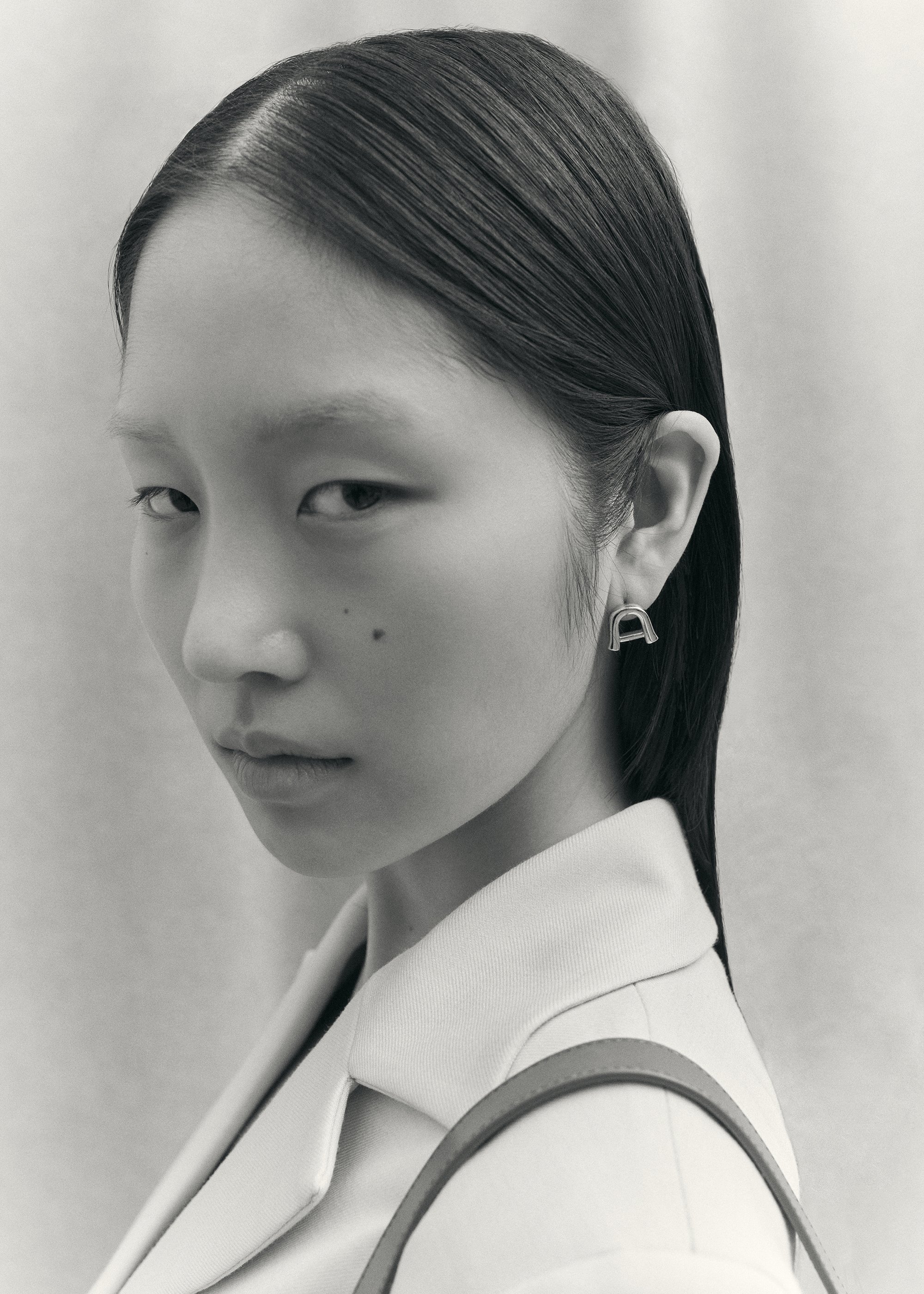    Rylan Link Stud Earrings   