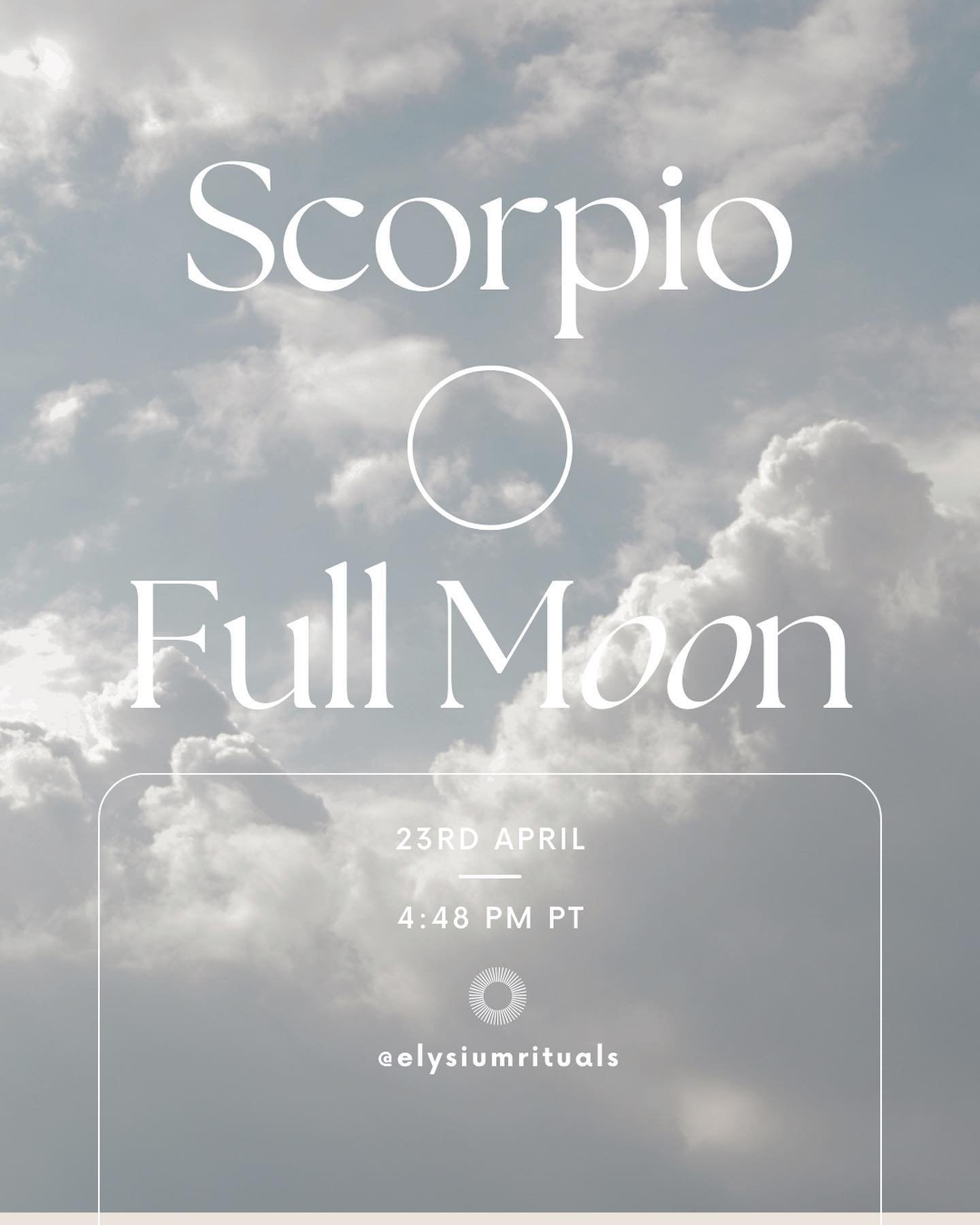 🌕 FULL MOON IN SCORPIO 🌕

As the Sun and Moon are in opposition to each other, Full Moons are already times of heightened emotions; as the Moon is in its &ldquo;detriment&rdquo; in Scorpio, the depth of emotion can be intense&mdash; throw in Pluto 